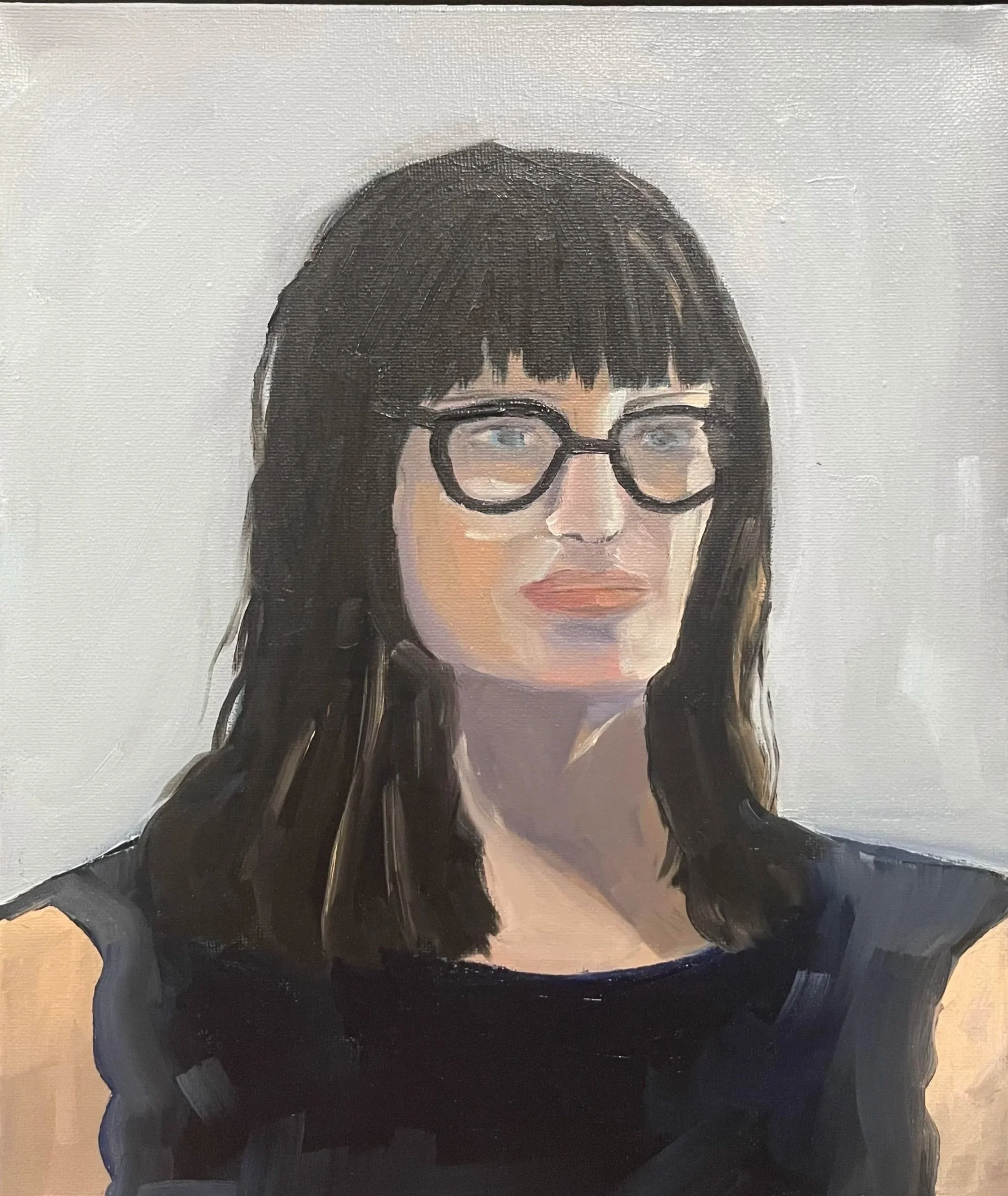 Michal, oil on canvas, 30 x 25 cm SOLD