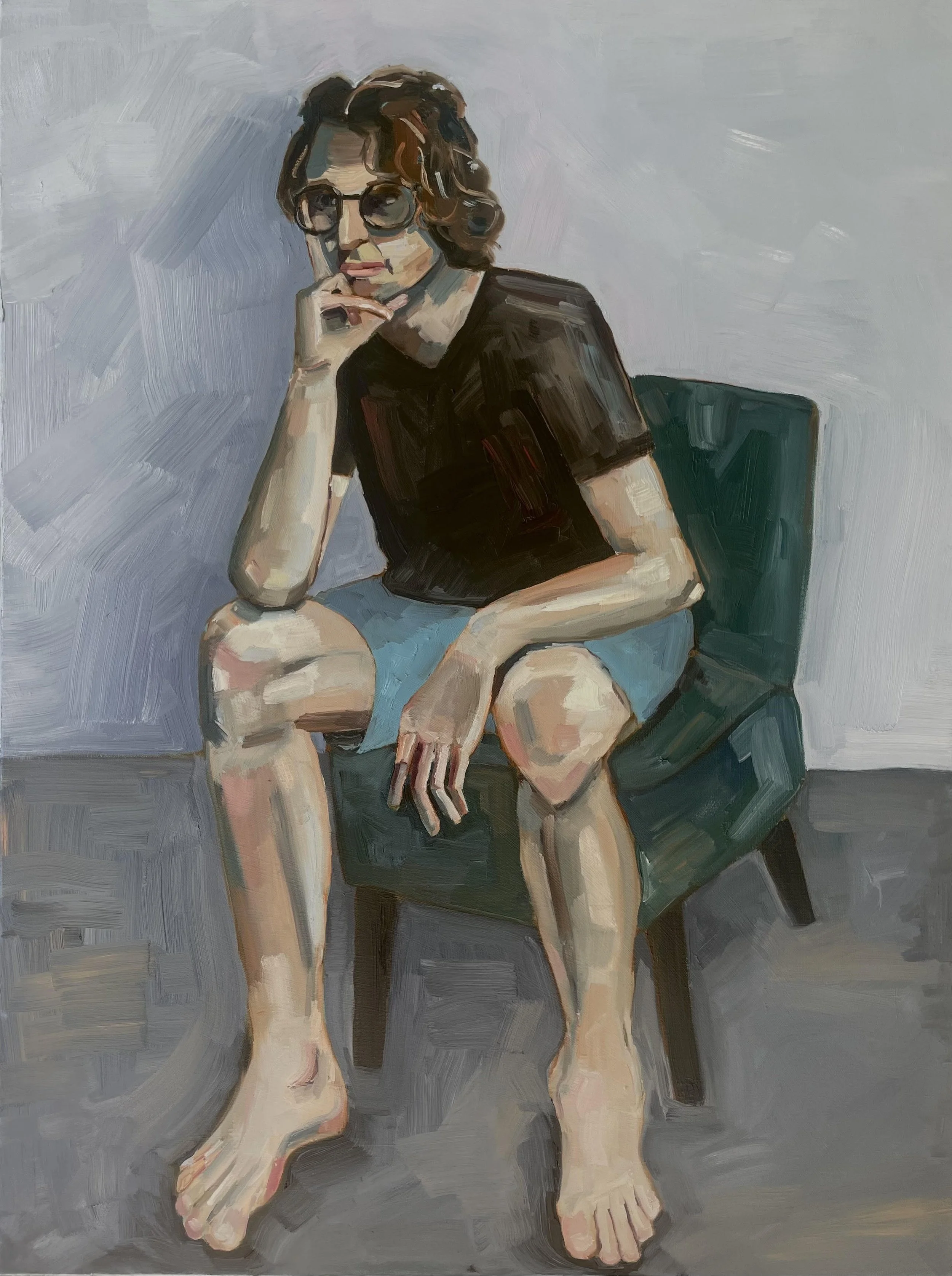 Here in my head, oil on canvas, 1100 x 76 cm