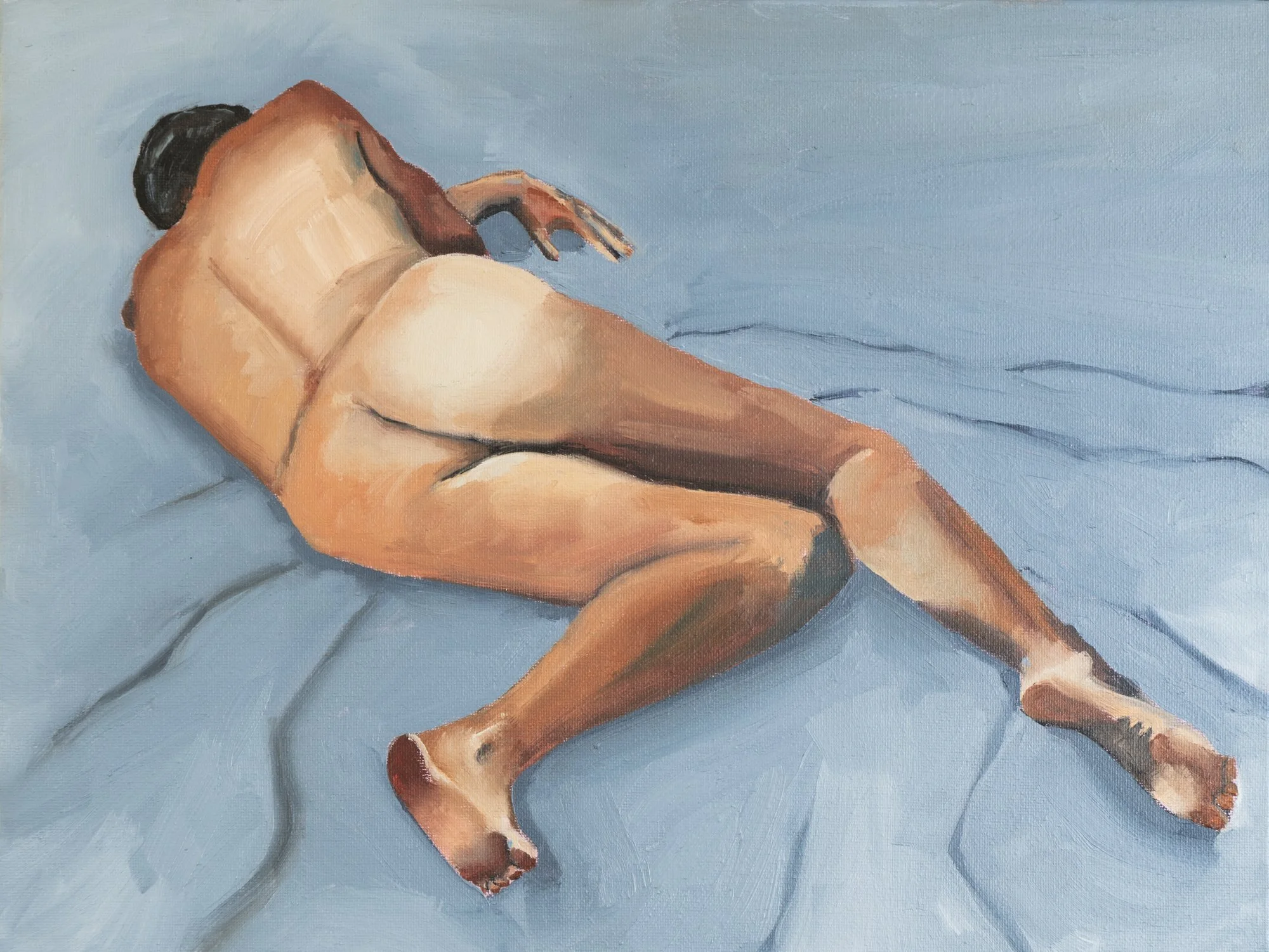 I can’t understand why you don’t understand me, oil on canvas, framed, 30.5 x 40.6 cm