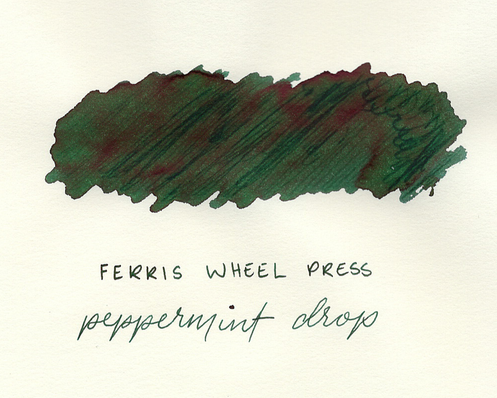 Happy Holidays: A Review of Ferris Wheel Press Peppermint Drop /  Tourbillon de Menthe — The Gentleman Stationer