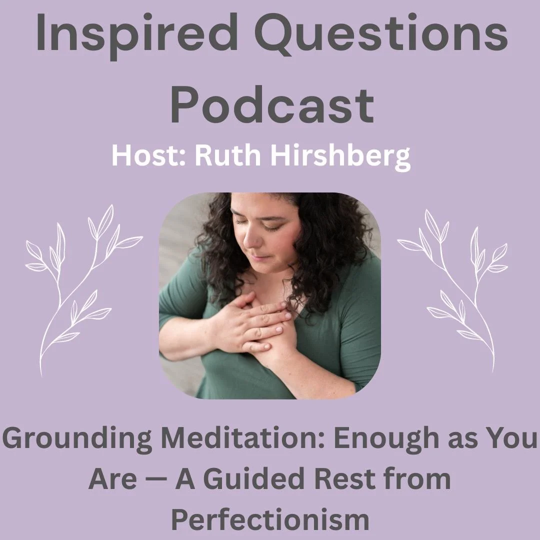 New meditation episode is live! 🎧

&quot;Enough as You Are &mdash; A Guided Rest from Perfectionism&quot;

If you've been carrying the impossible pressure of showing up at 100% everywhere, all the time... this one's for you.

We're releasing:
&rarr;