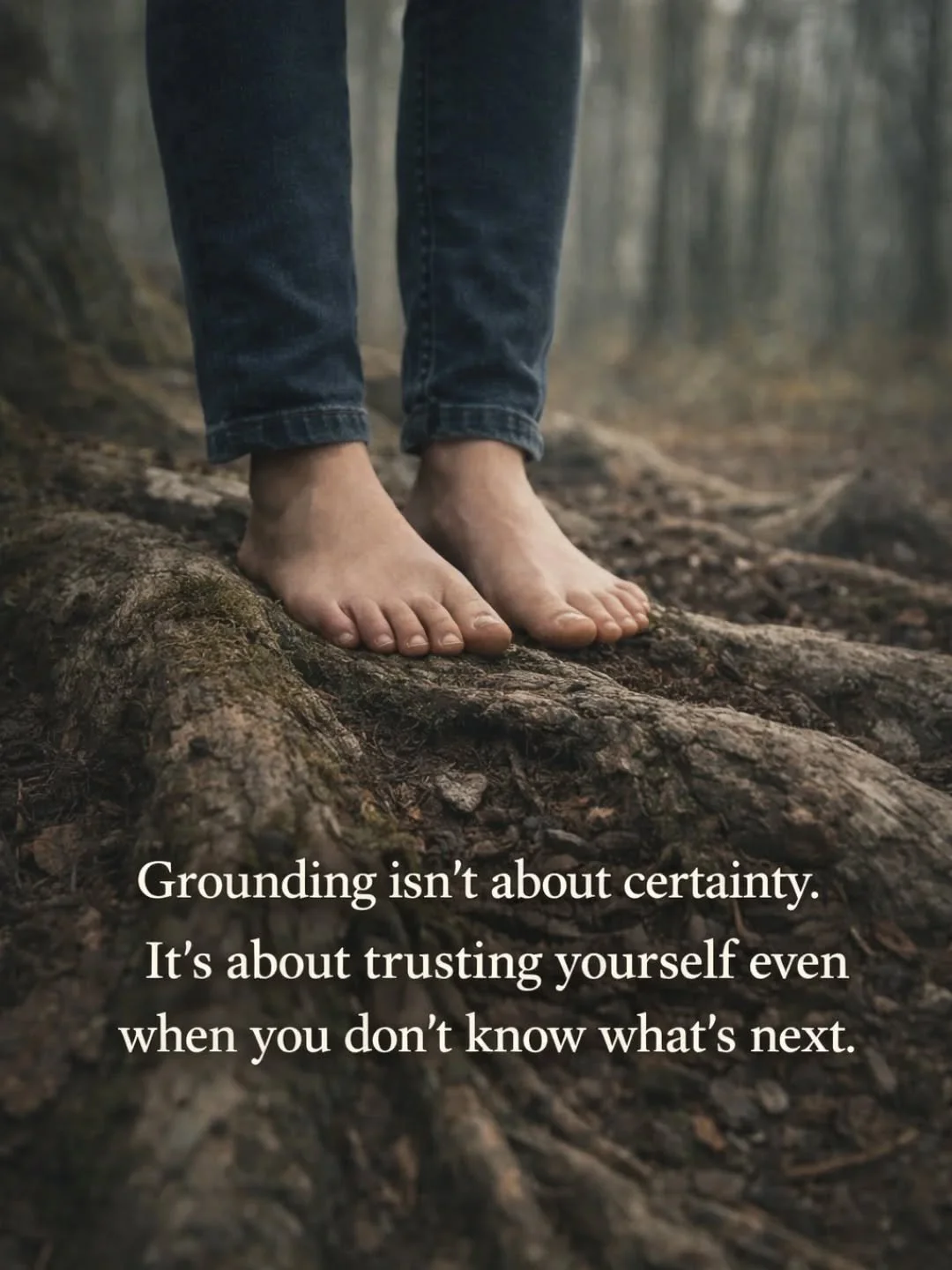 Here's what I've noticed about uncertainty:

We think the solution is to figure it out faster. Get more information. Make the "right" decision. Control the outcome.

But uncertainty doesn't respond to control. It just makes us more anxious.