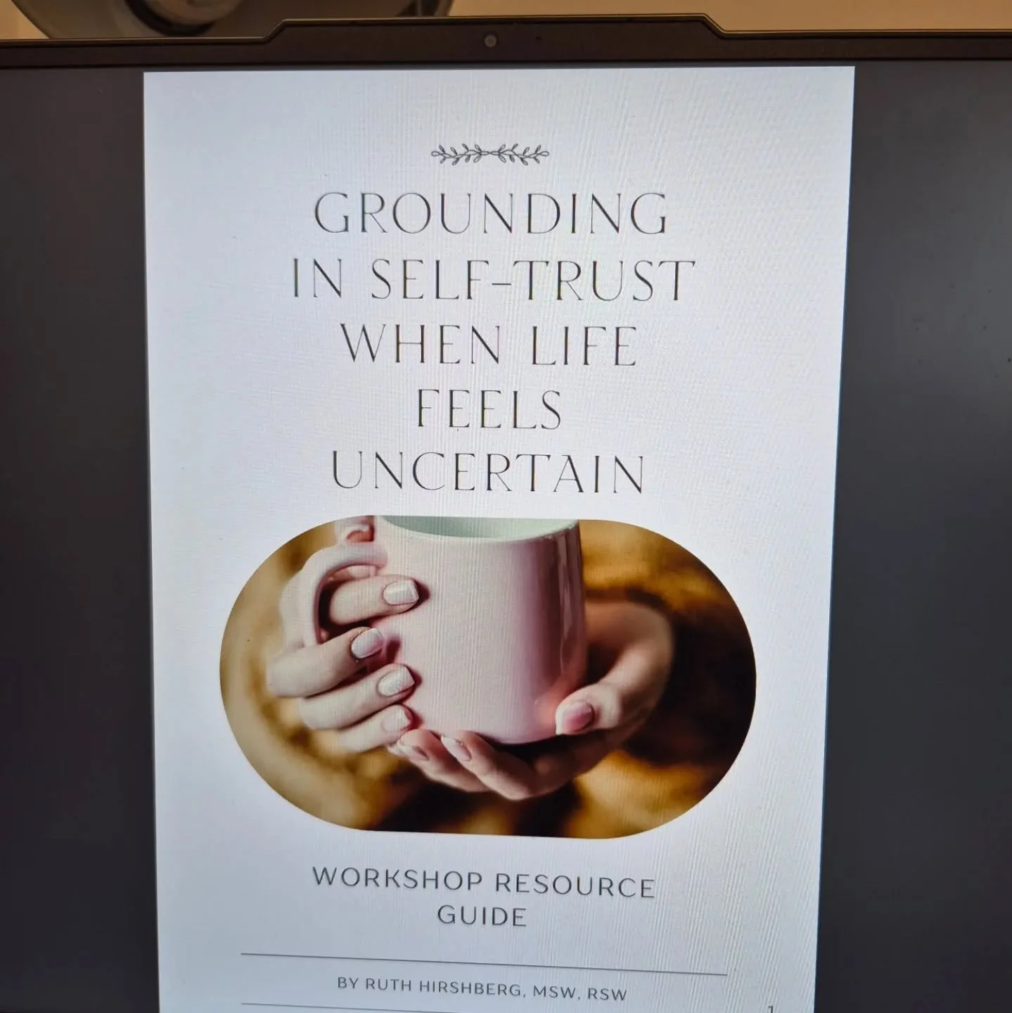 About ten years ago, Keith said my name in the middle of Shoppers Drug Mart because I had completely checked out.

I burst into tears. Not because anything dramatic had happened in that moment. But because I was so unhappy and so exhausted that my mi