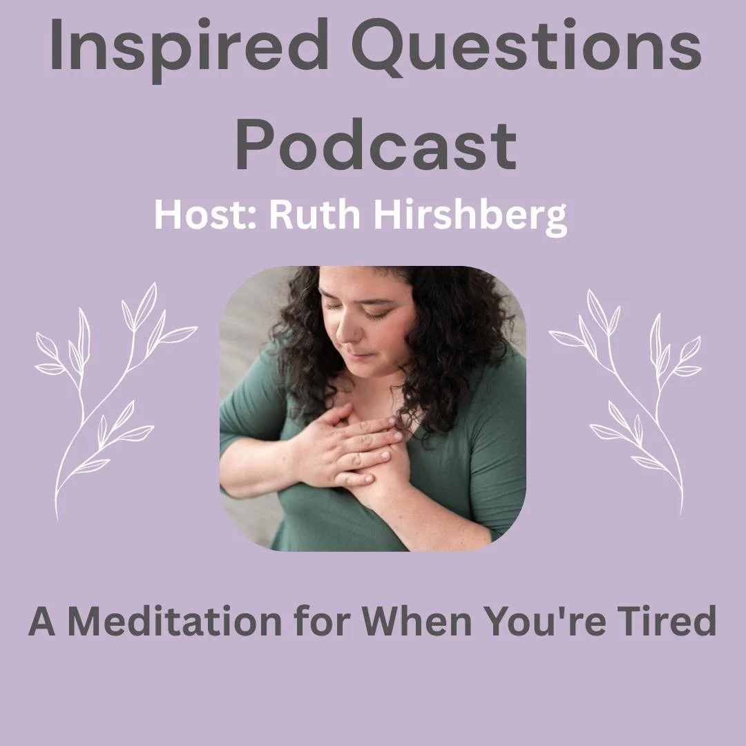 This week I haven't slept well. Thunderstorms, an uncomfortable body, the usual things that stack up.

So when it came time to record my podcast episode this week, I didn't want to make something elaborate. I wanted to make something I would actually