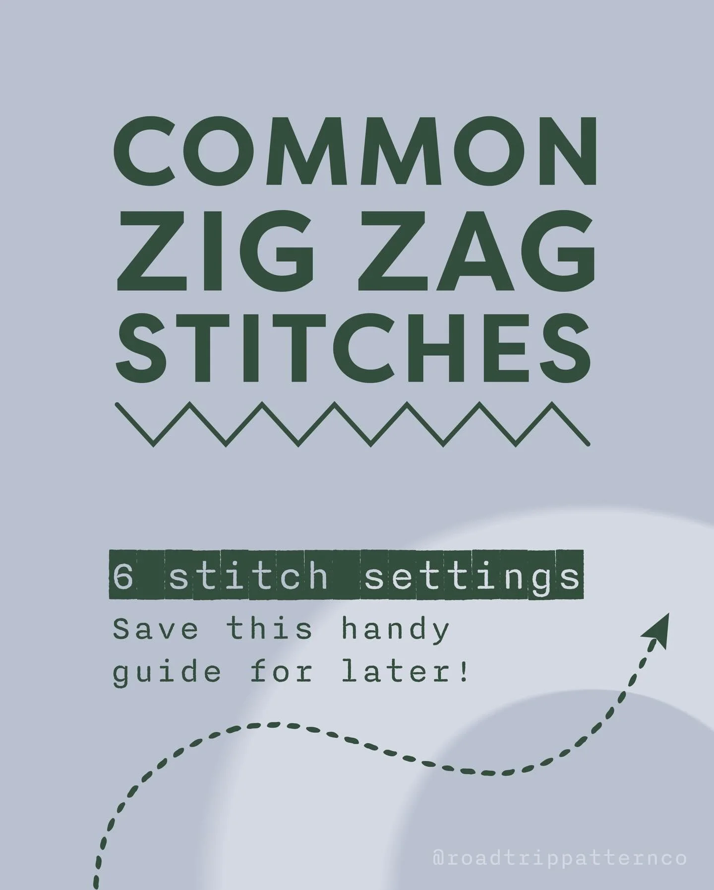 Could have used this guide at the beginning of my sewing journey!

Real talk... I&rsquo;ve kept a notecard for 4 years next to my sewing machine with hand drawn zig zag lines next to machine settings so l didn&rsquo;t have to trial and error every.si