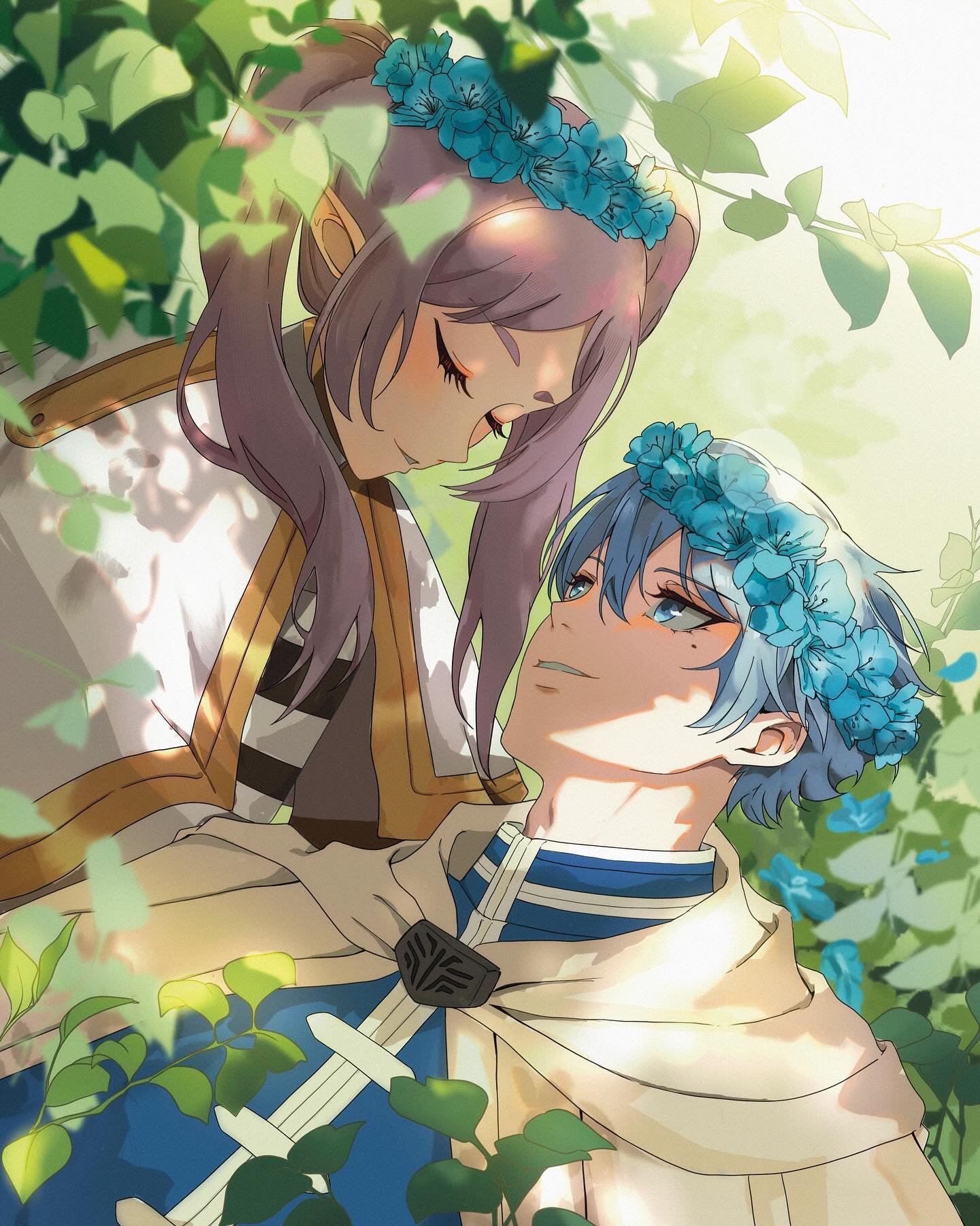 Im so happi w this piece 🥹🫶 lineart is different from my usual but i love to challenge myself and i feel like i struggle a bit with super clean linearts so im very happy w how this turned out <3 please leave a like and shares are very appreciate