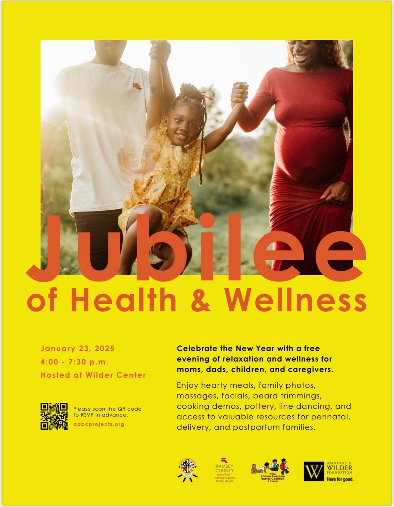 Jubilee Family Health and Wellness Event