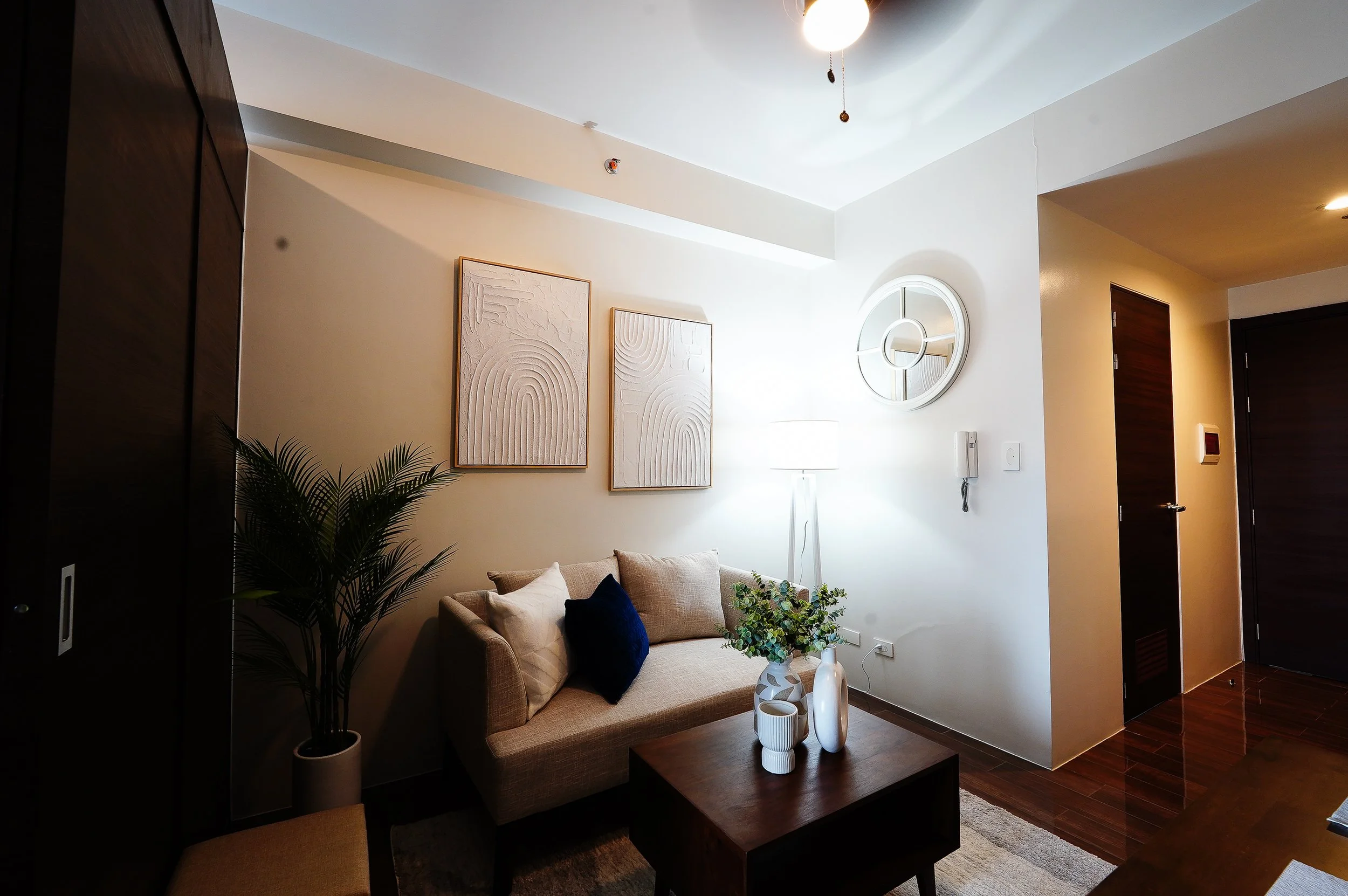 Air Residences Duo Co-Living Unit Living Room