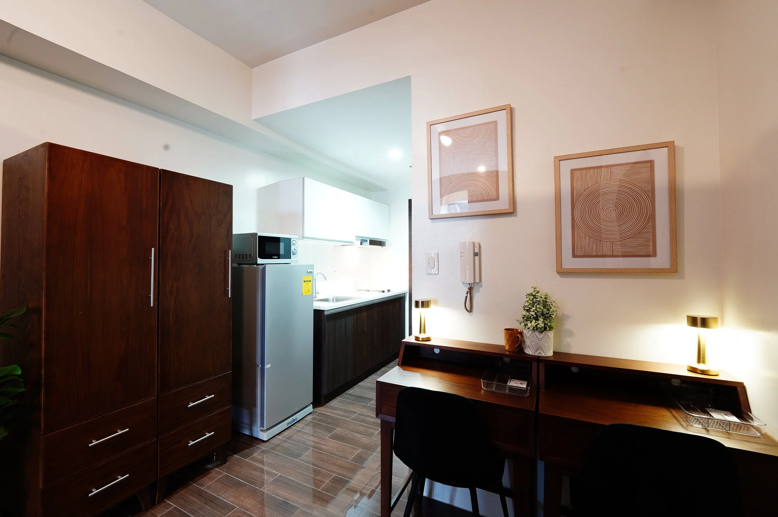 Air Residences Quad Co-Living Unit Working Area