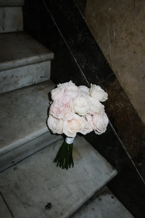 April & Fritz bridal bouquet