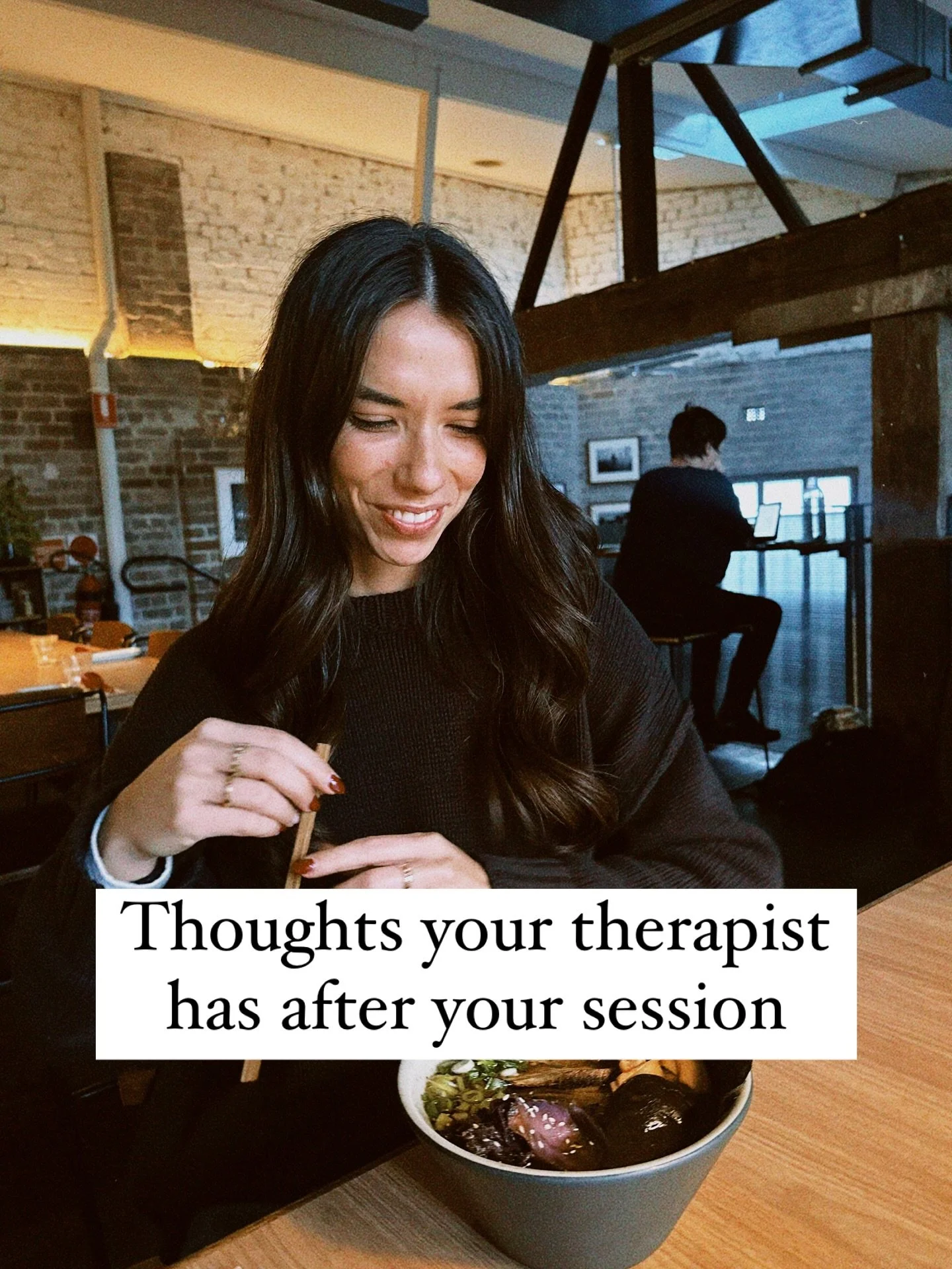 Thoughts your therapist has after your session (plus so many more) 💭

#psychology #therapy #mentalhealth #selfcare