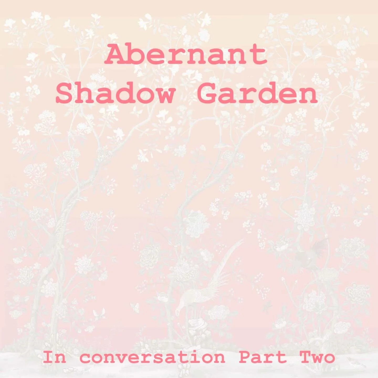 Shadow Garden 

Allyson has created Shadow Garden from the Abernant wallpaper and rather than the dramatic colour&rsquo;s of the original she&rsquo;s created this wonderful ghost image of Abernant, which we&rsquo;ve put on mica, which has given the d