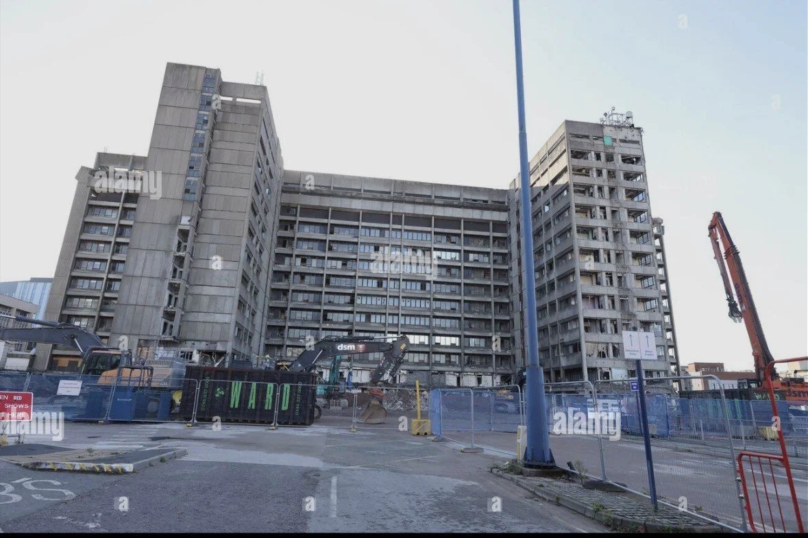 Royal Liverpool University Hospital Demolition