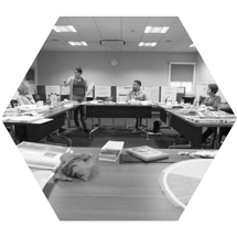 Group session on developing you coaching and training business