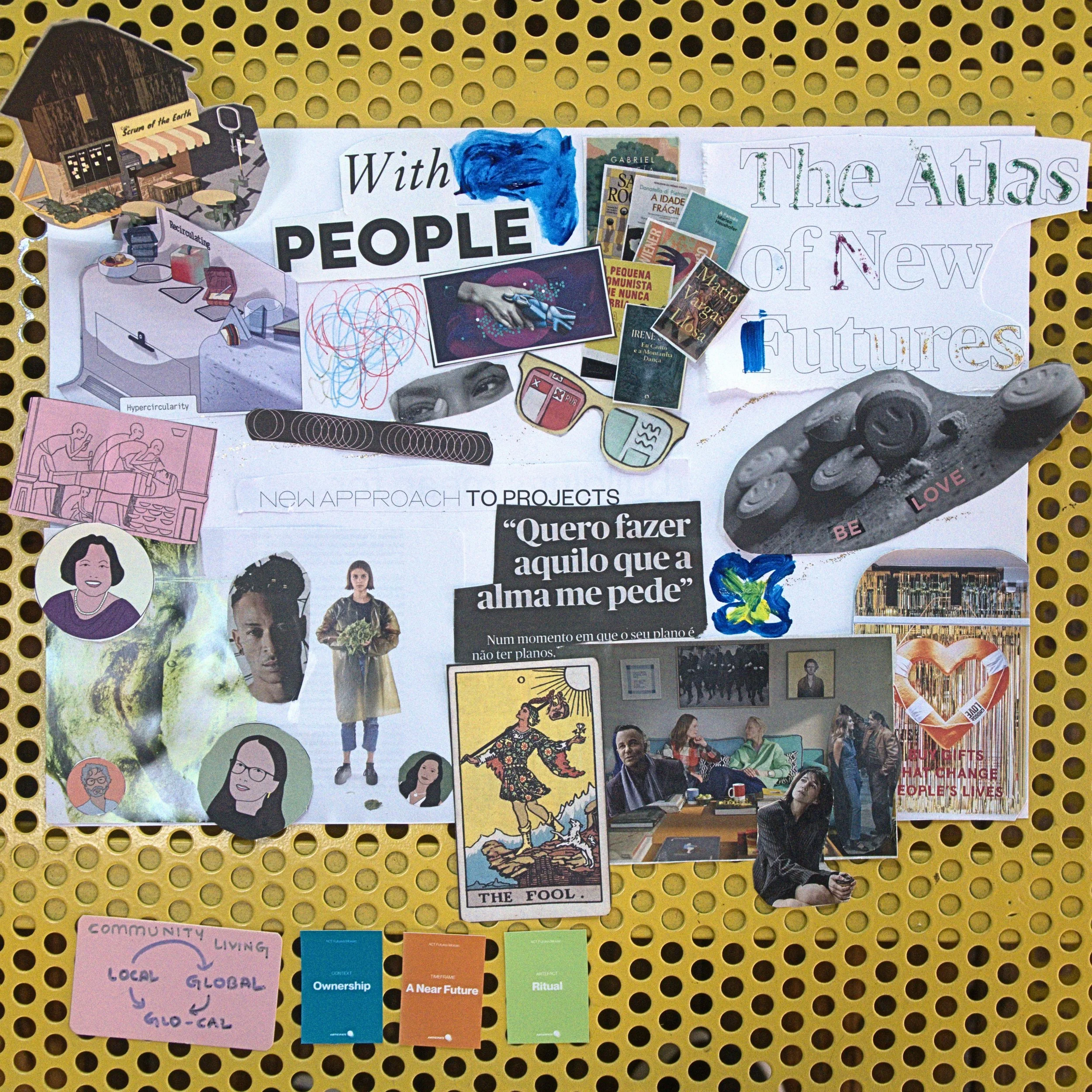 Glocal Community Living  -  Tile: LIS-2026-001  -  Timeframe: A Near Future  -  Context: Ownership  -  Artefact: Ritual  -  Imagining how nomadic lifestyles will eventually require shared physical spaces to anchor global values. 


