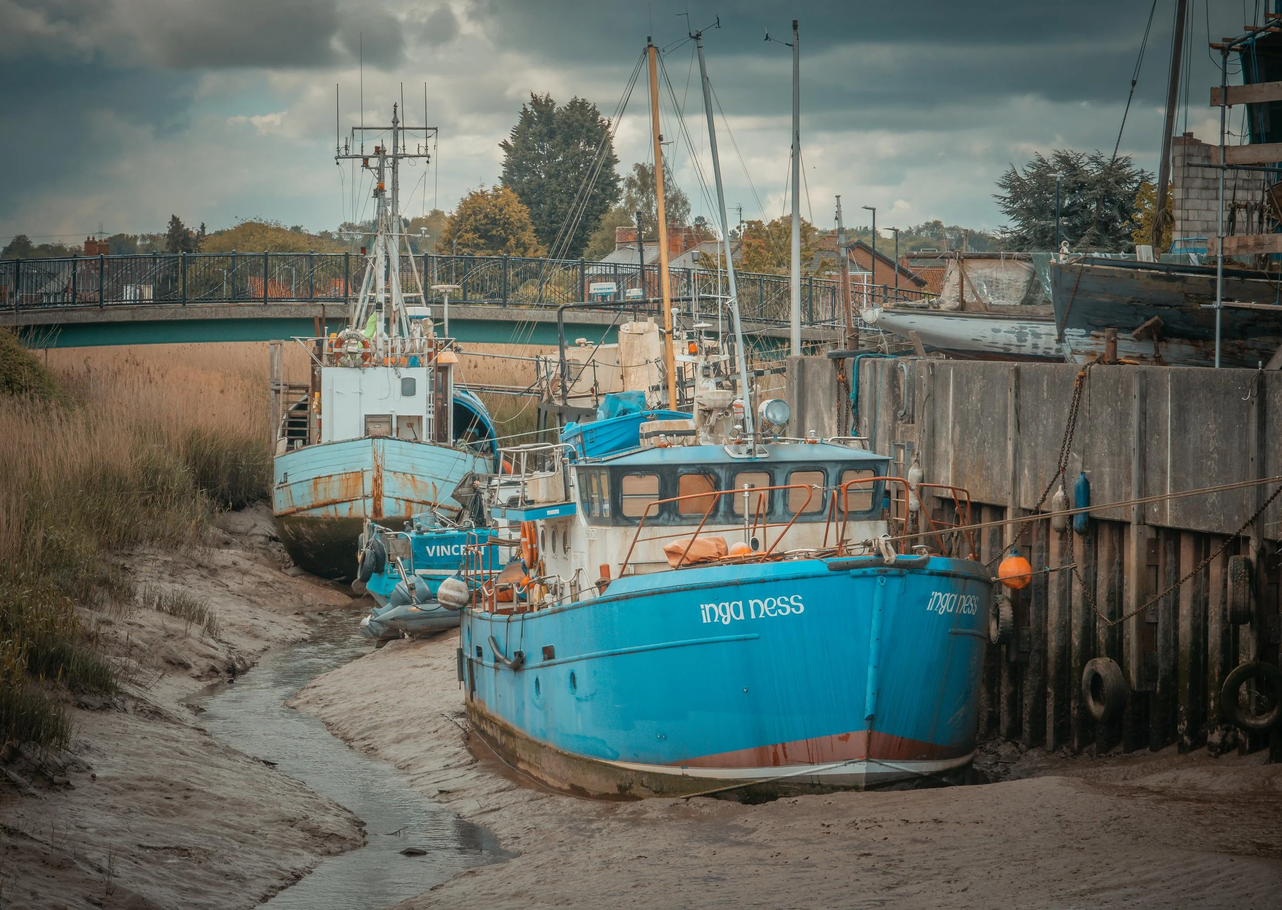 Boats at Barton on Humber