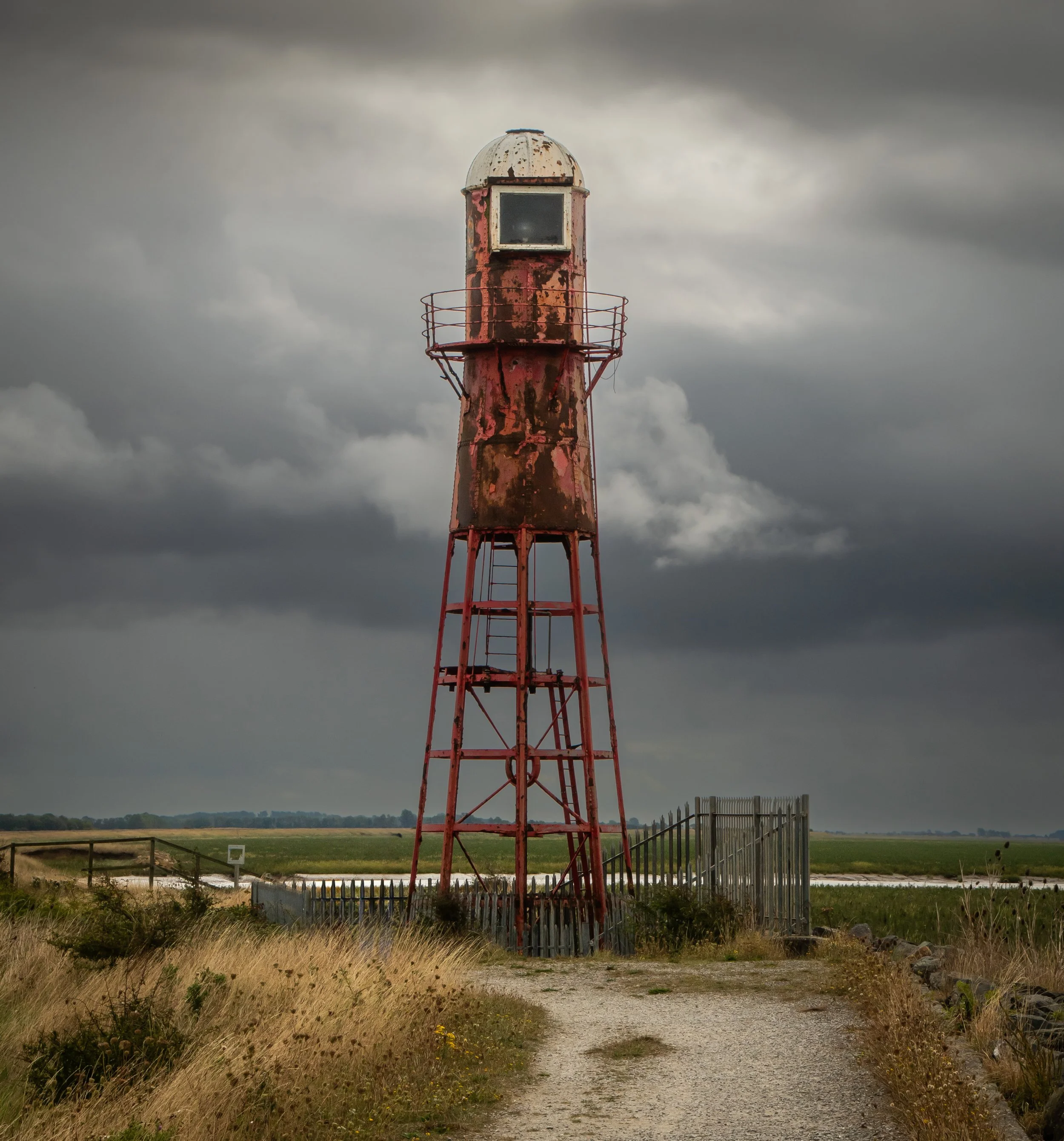 Thorngumbald Lighthouse on the Humber