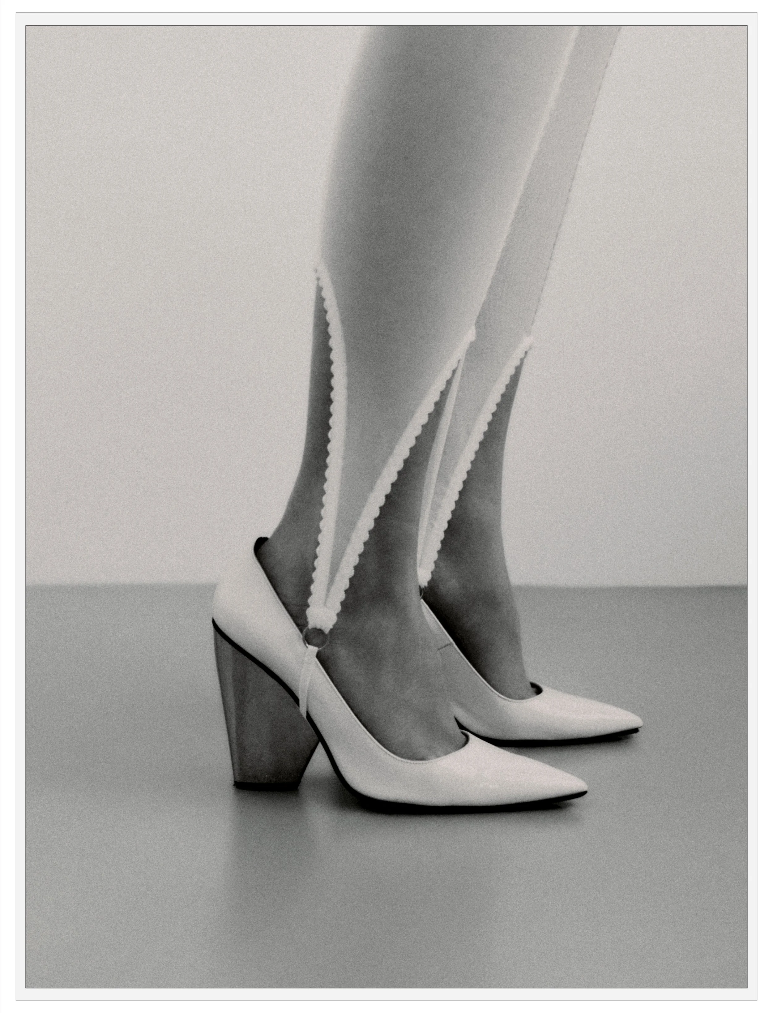 "Air Between Threads" / Photography: Jess Segal | Styling: Heloise Chauveheid | Creative Direction: Charlotte Carter | Make Up & Hair: Tom Fraser | Stylist Assistant: Mailys Pereira | Model: Nathalie O @ Milk Management