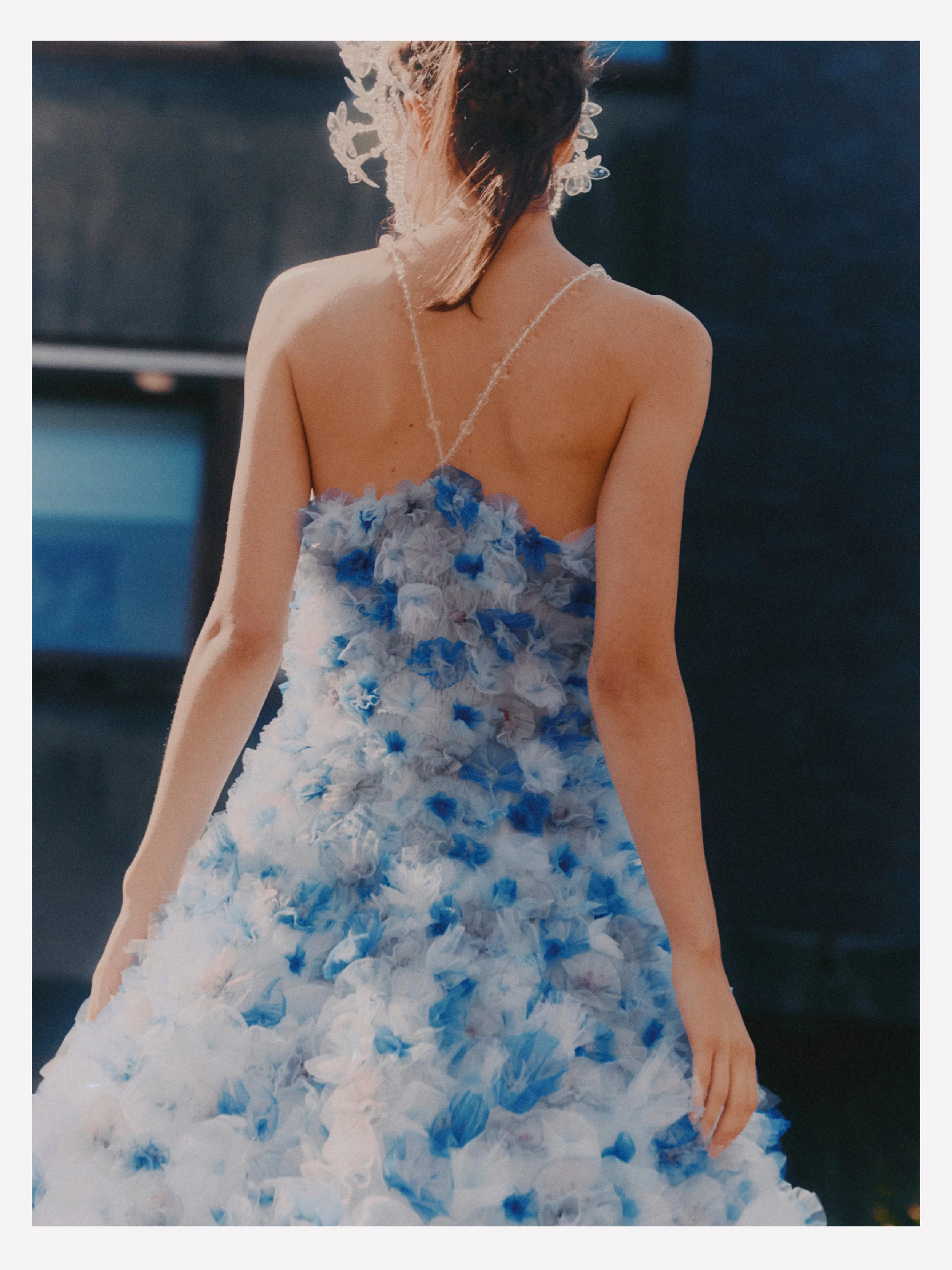 Creative Direction: Susan Fang | Photography: Jess Segal | Styling: Victoire Simonney | Casting: Emilie Astrom | Make Up: Erin Green | Hair: Anna Cofone | Set: Liang @ XL Architects | PR: Purple PR | Location: The Barbican Centre, London
