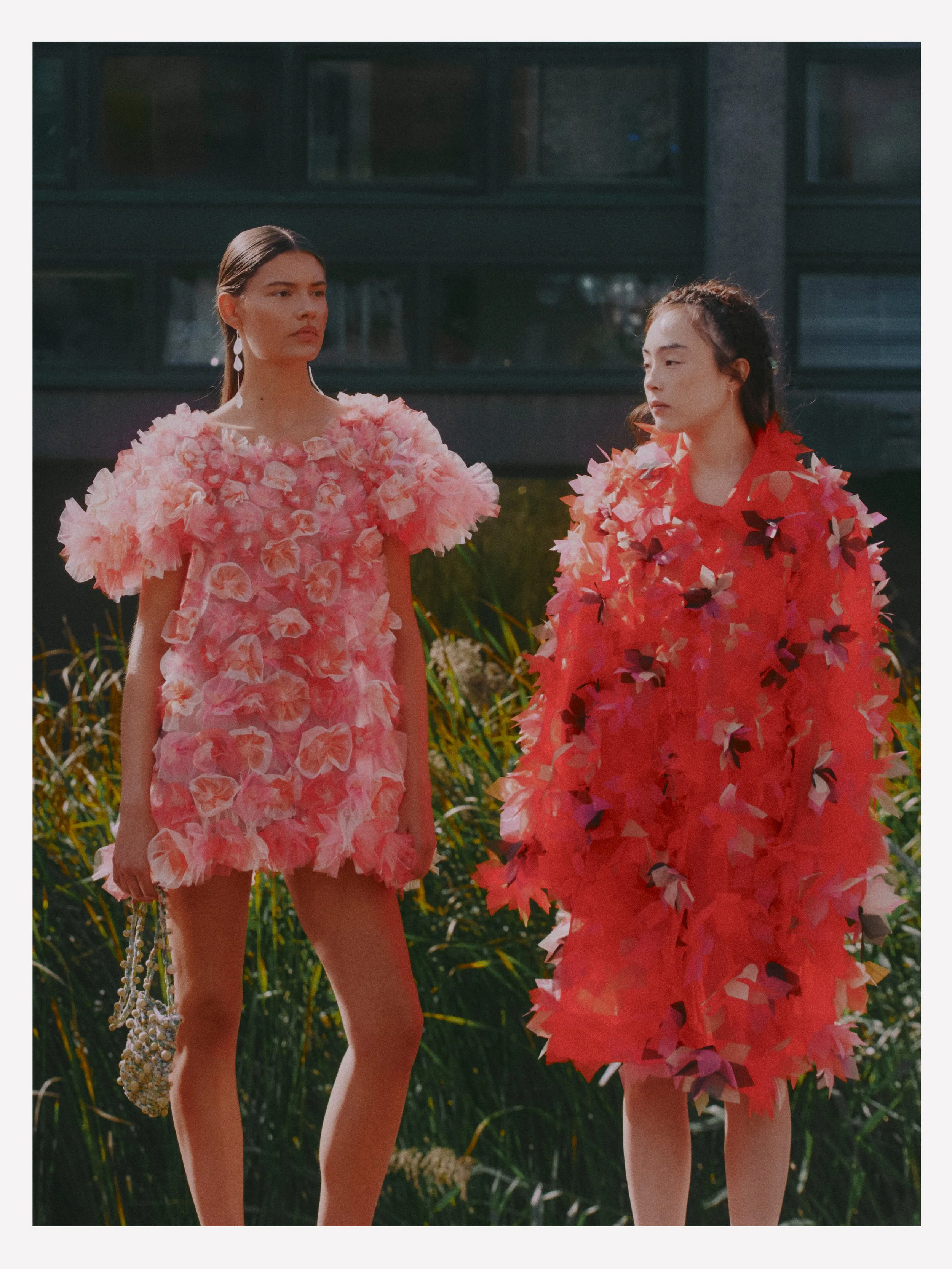 Creative Direction: Susan Fang | Photography: Jess Segal | Styling: Victoire Simonney | Casting: Emilie Astrom | Make Up: Erin Green | Hair: Anna Cofone | Set: Liang @ XL Architects | PR: Purple PR | Location: The Barbican Centre, London
