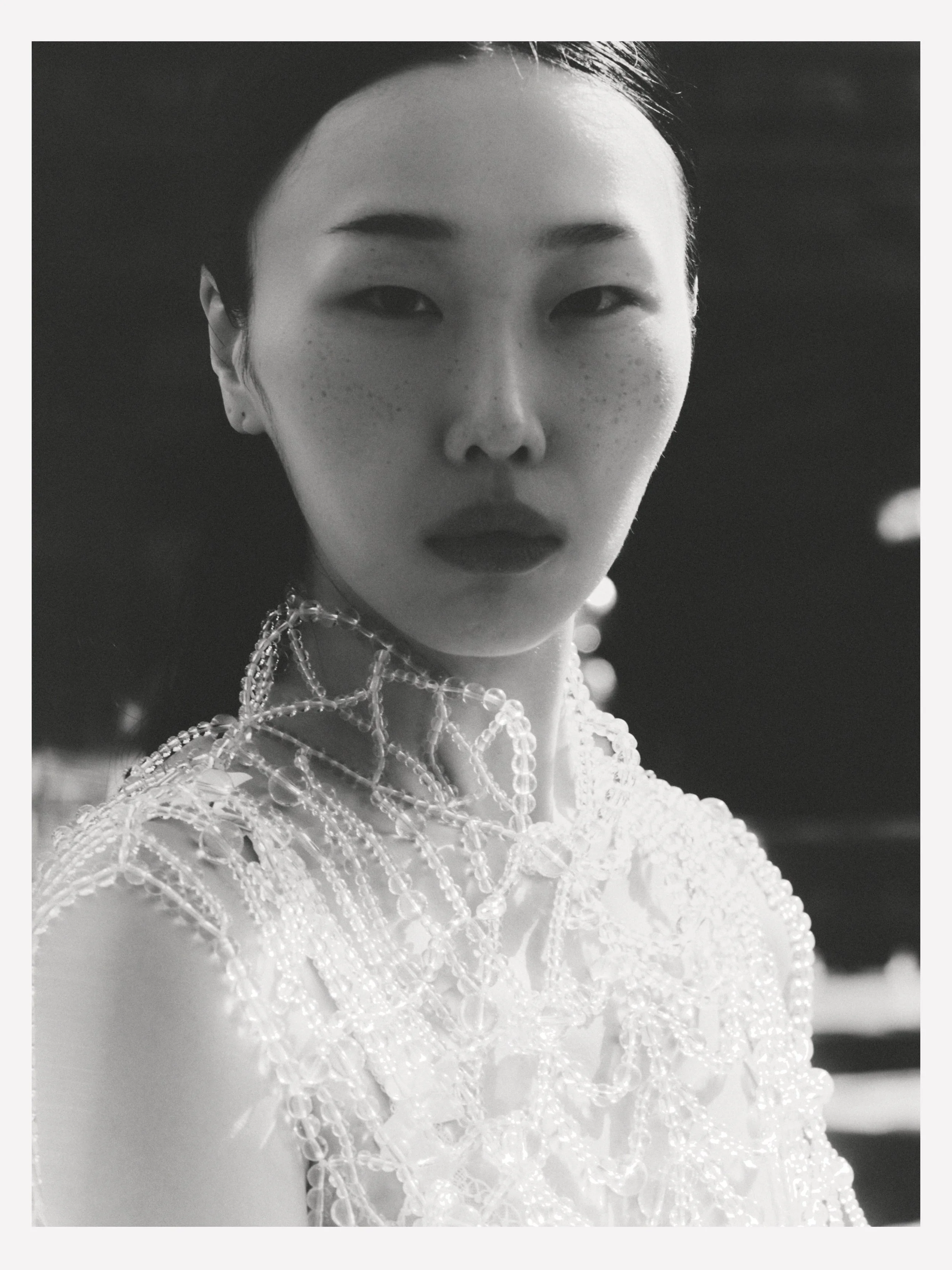Creative Direction: Susan Fang | Photography: Jess Segal | Styling: Victoire Simonney | Casting: Emilie Astrom | Make Up: Erin Green | Hair: Anna Cofone | Set: Liang @ XL Architects | PR: Purple PR | Location: The Barbican Centre, London