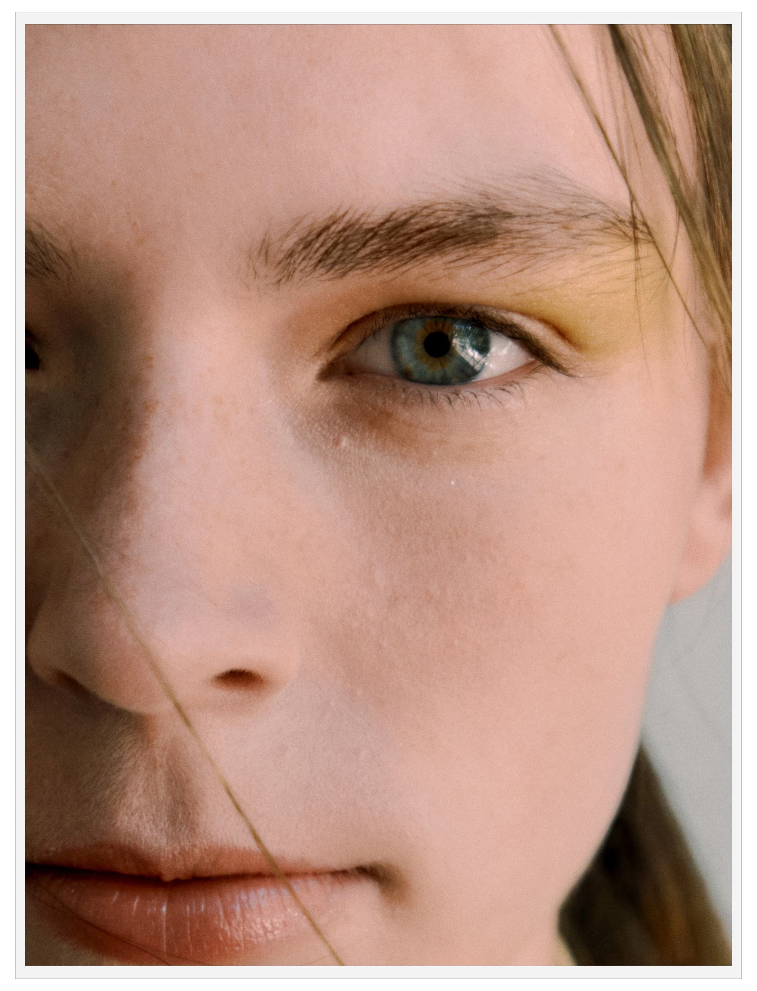 "Air Between Threads" / Photography: Jess Segal | Styling: Heloise Chauveheid | Creative Direction: Charlotte Carter | Make Up & Hair: Tom Fraser | Stylist Assistant: Mailys Pereira | Model: Nathalie O @ Milk Management