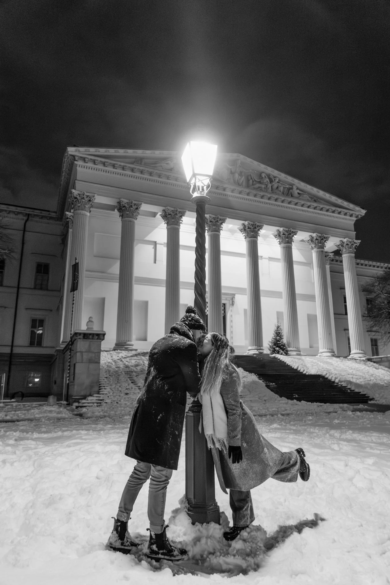 Dia & Szilárd - Snowy Budapest