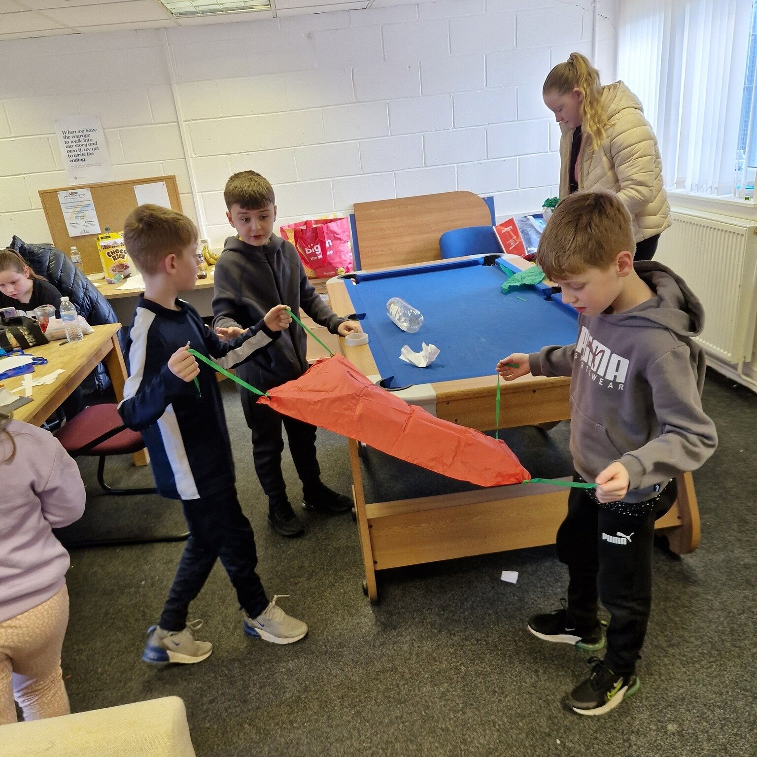 We've had some great fun this week at Easter Shine, today we made some bottle rockets!

The kids (and staff) had great fun seeing how high each rocket would go!

Great work 💜