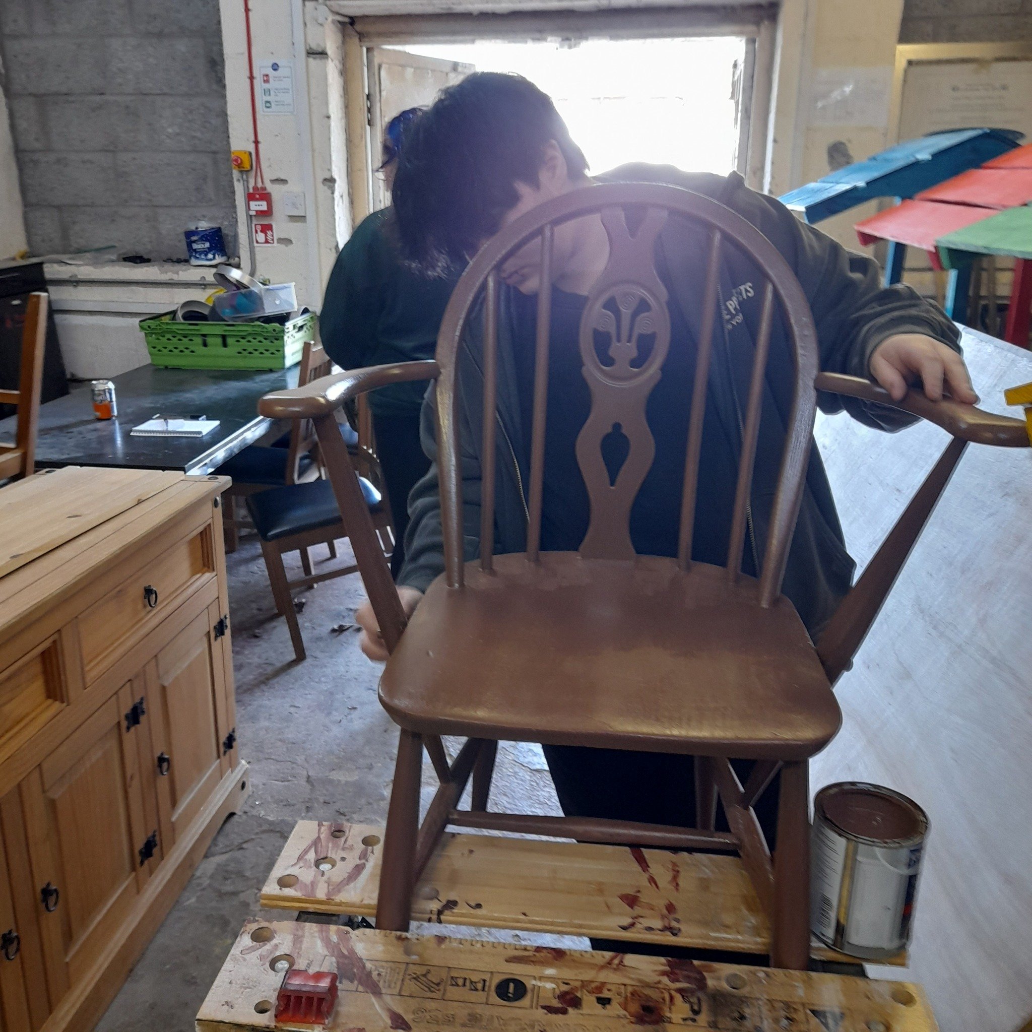Some lovely work going on in Furniture Fix this week. Cheryl, Youth Development Worker said &quot;the young people are progressing really well with their pieces. Looking forward to seeing how they turn out&quot;.

Are you interested in our Furniture 