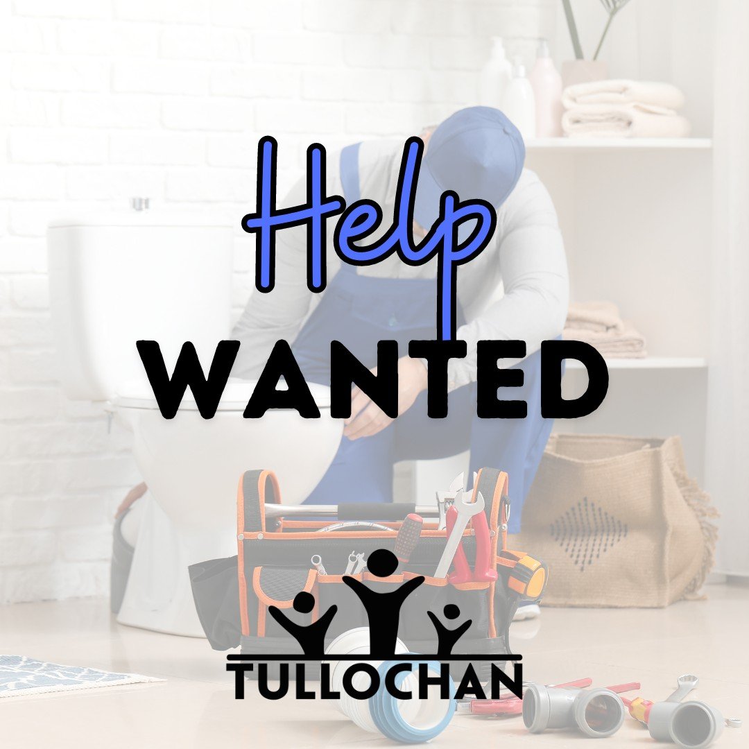 After yesterday's post - we're on the look out for a plumber too.

If you know someone, tag them below or get in touch with Alex@tullochan.org / 07398204845

Thanks in advance.