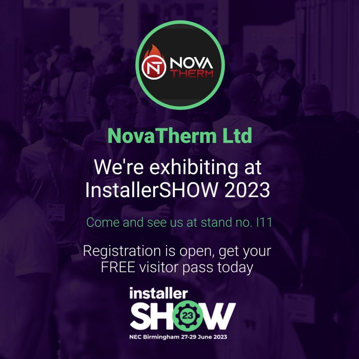 We're excited to be exhibiting at InstallerSHOW 2023! 

Come see us 27 - 29 June at the NEC, Birmingham. 

Don't miss out, secure your FREE visitor pass today! 

#InstallerSHOW2023 

LINK IS IN THE BIO 👀