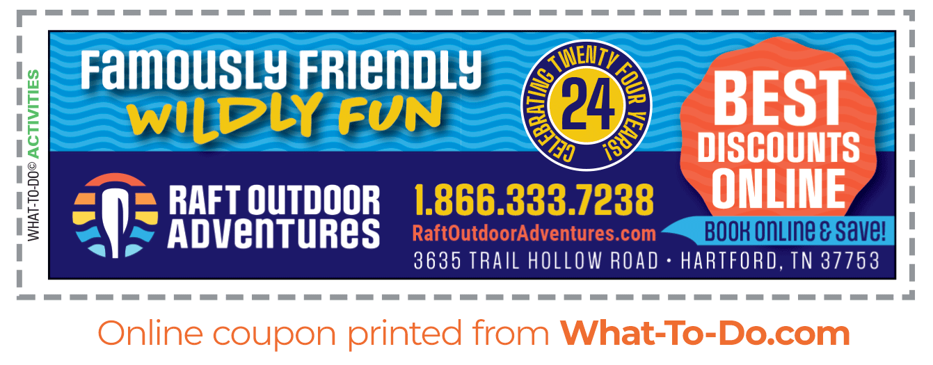 Image of the Rafting Outdoor Adventures coupon. Best discounts online. Book online and save at RaftingOutdoorAdventures.com.