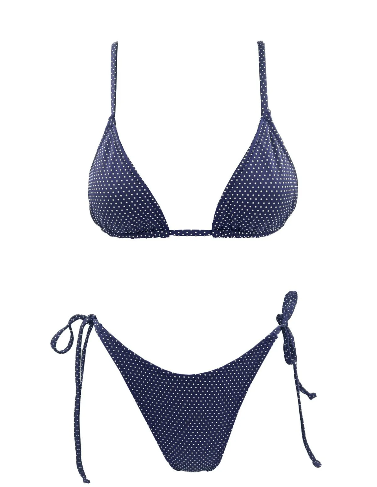 Polka Triangle Bikini