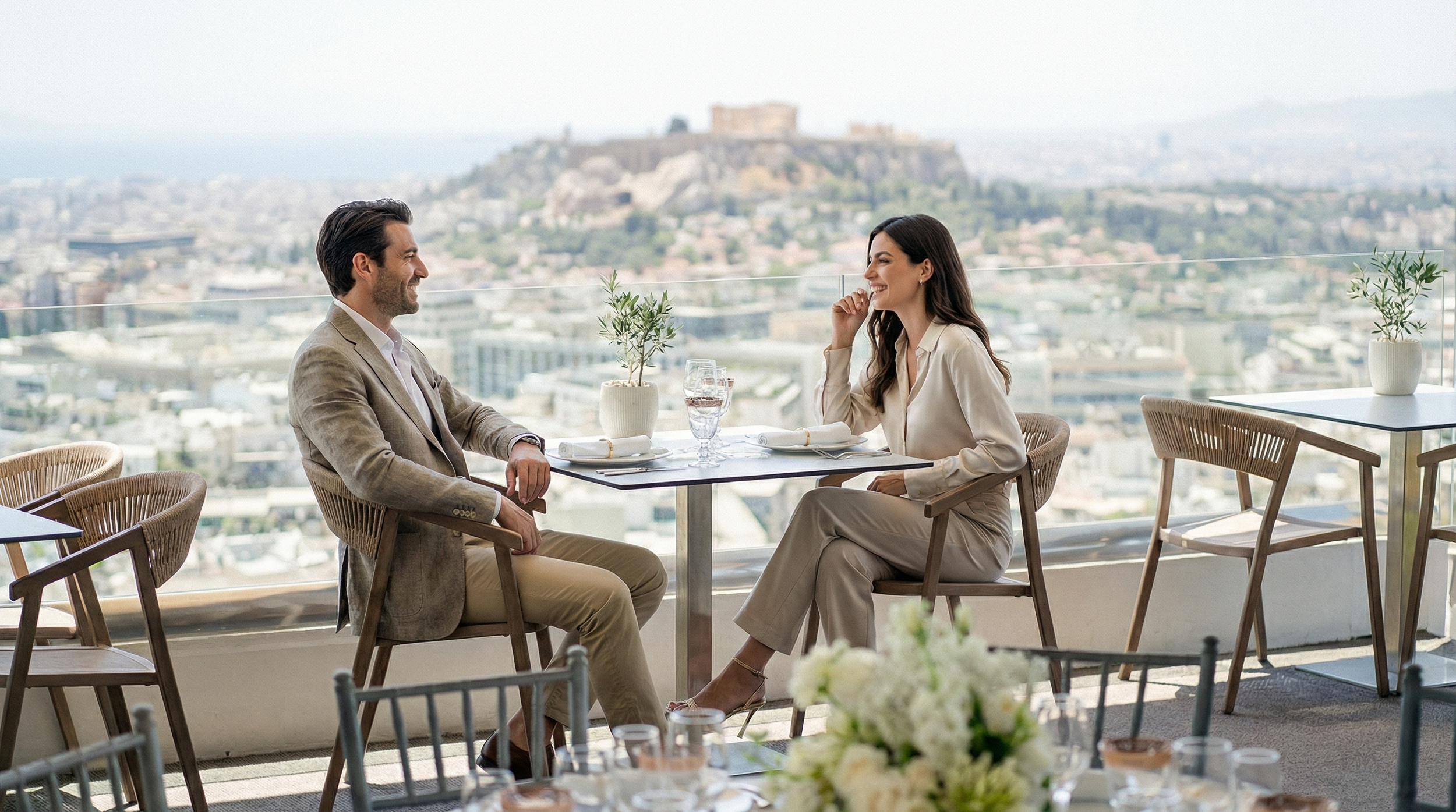 Lunch at La Suite -Acropolis .