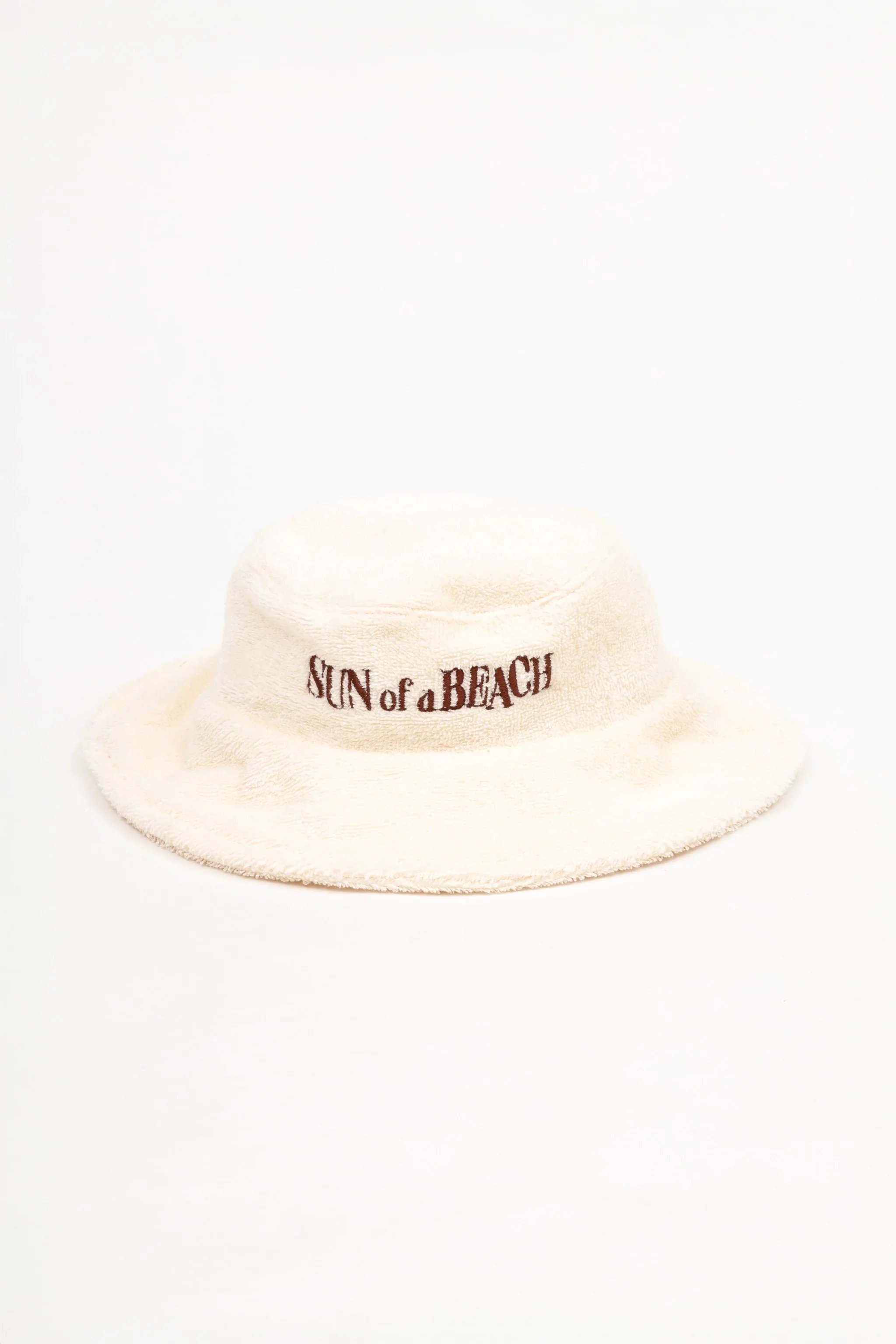 'Sun of a Beach' Terry Bucket Hat (Sunny)