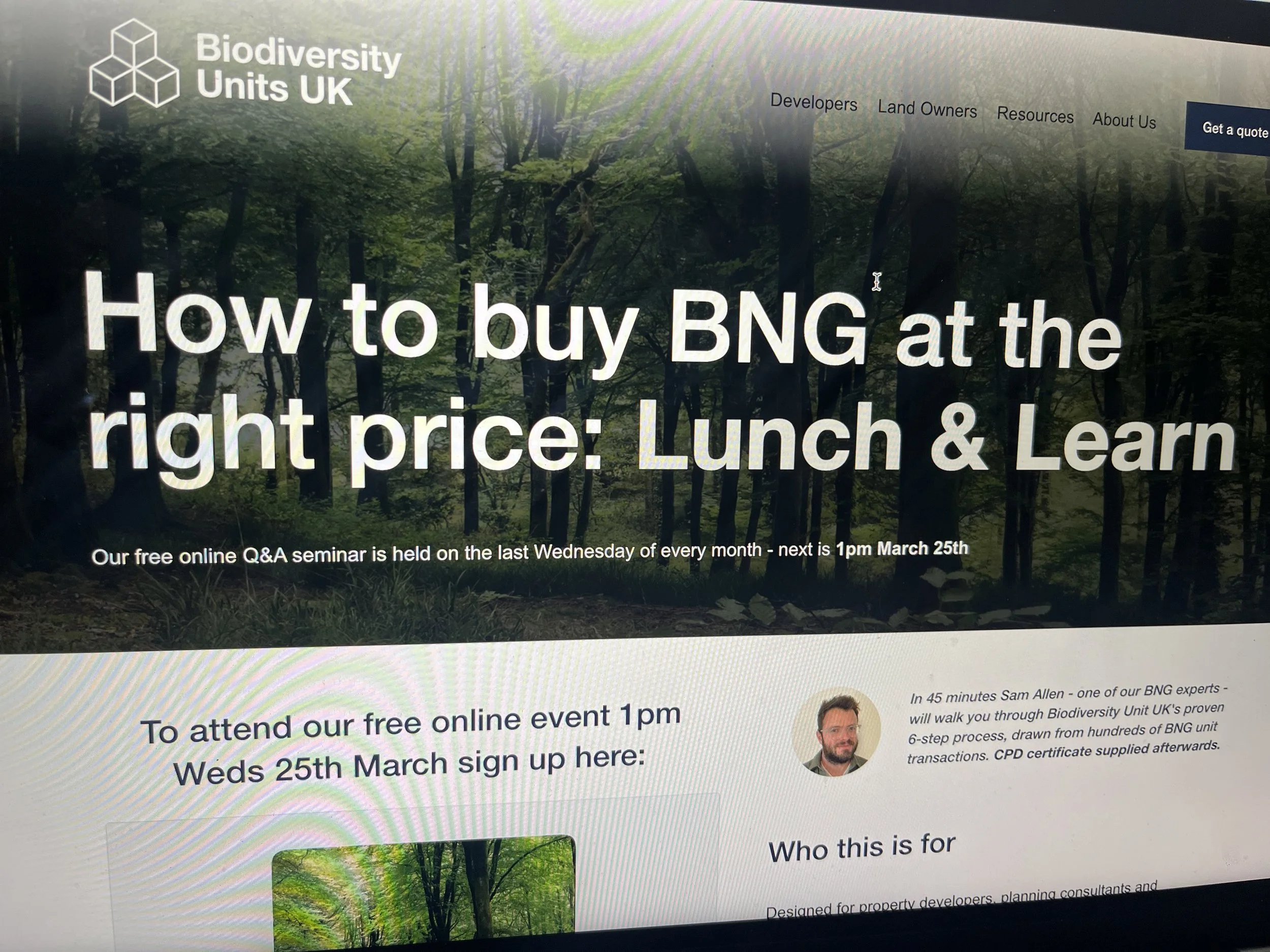 We're Launching a Free Monthly BNG Lunch &amp; Learn