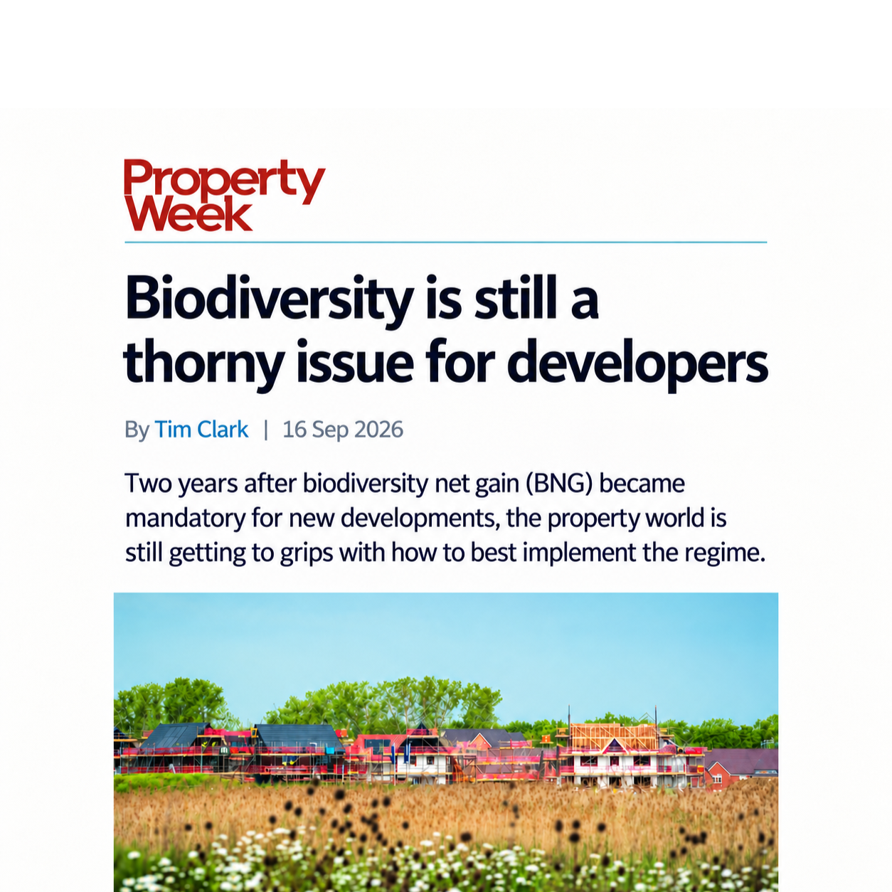 We’re in Property Week