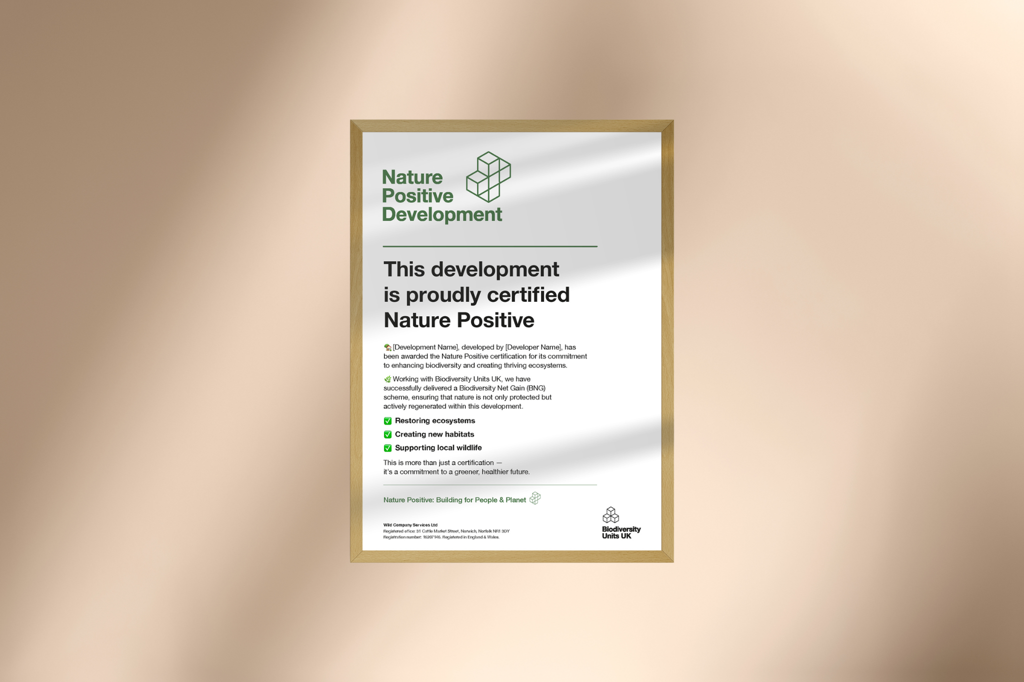 Nature Positive Award to Kruidberg Capital