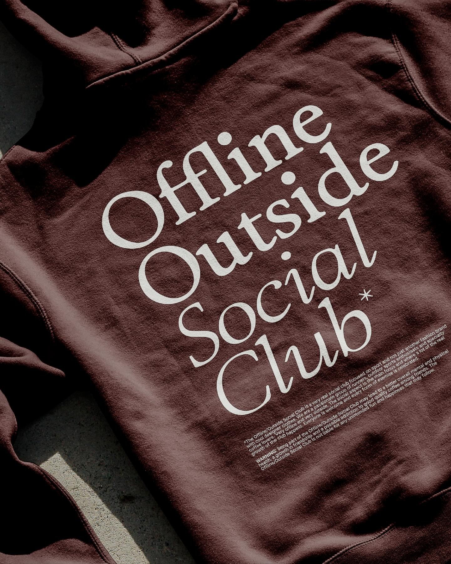 Sweater weather 
. 
Last autumn @teddytogrizzly and I designed some sweaters for our very own @offlineoutsidesocialclub . They had to be high quality, durable &amp; warm, to make sure even when the weather is cold it would be no excuse not to go outs