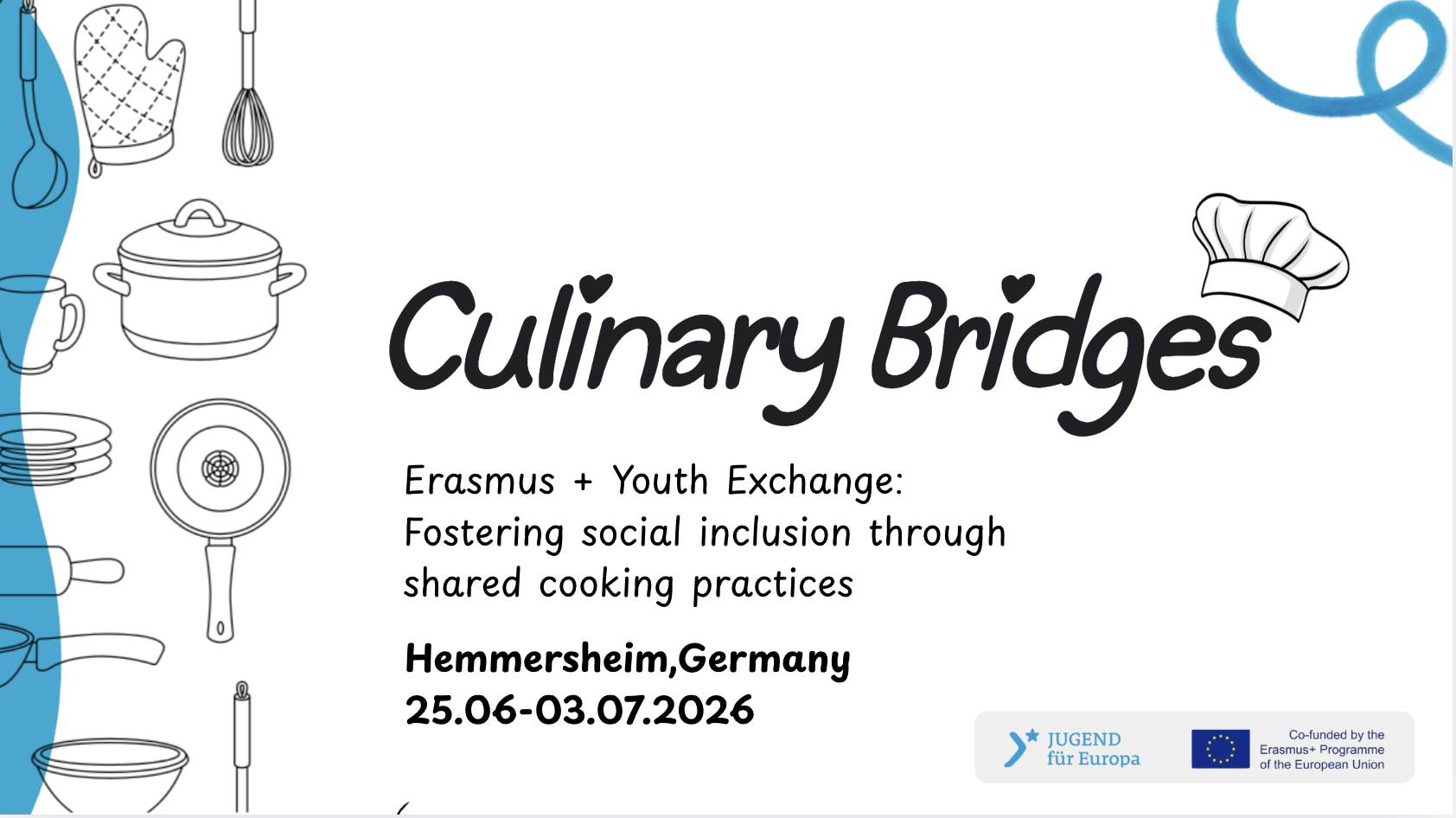 Erasmus + youth exchange: culinary bridges