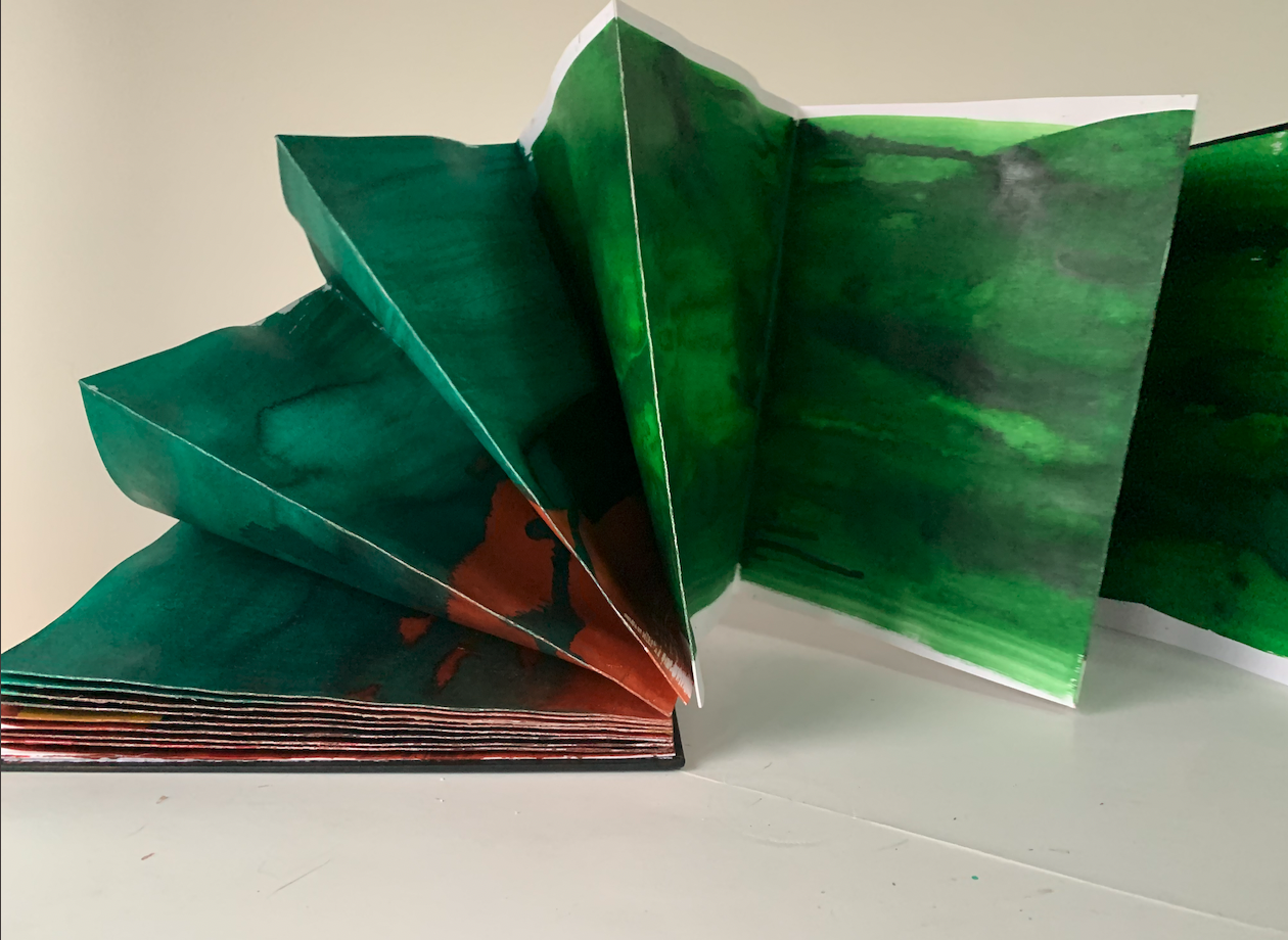 Concertina Sketchbook 2/3 2024/25