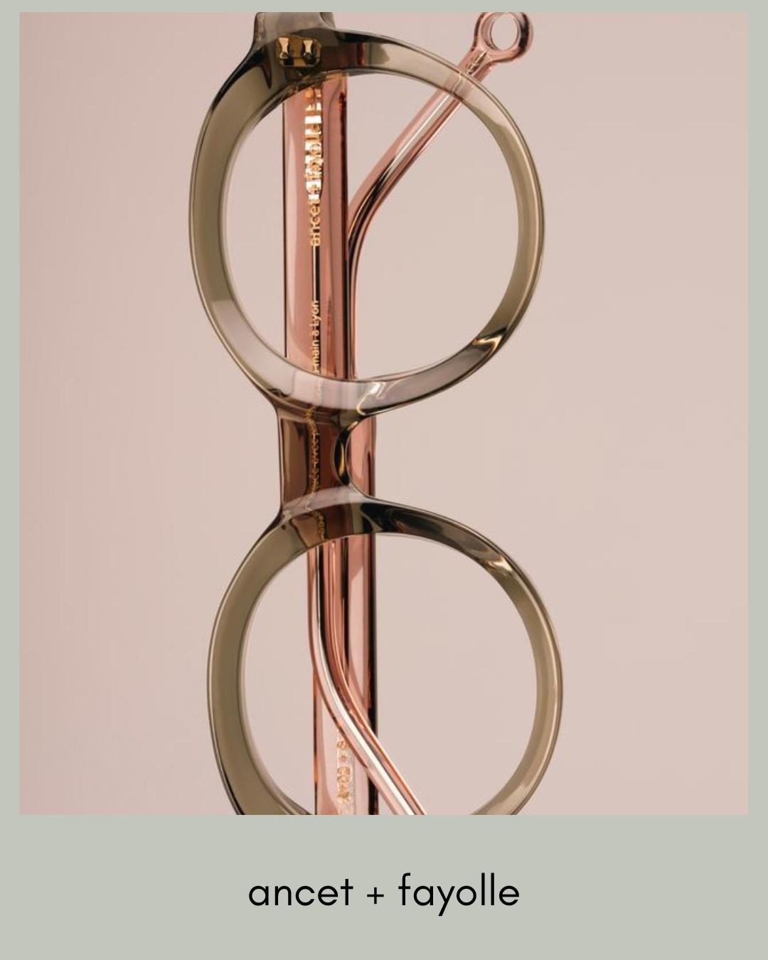 Nouveau lunettes ancet + fayolle