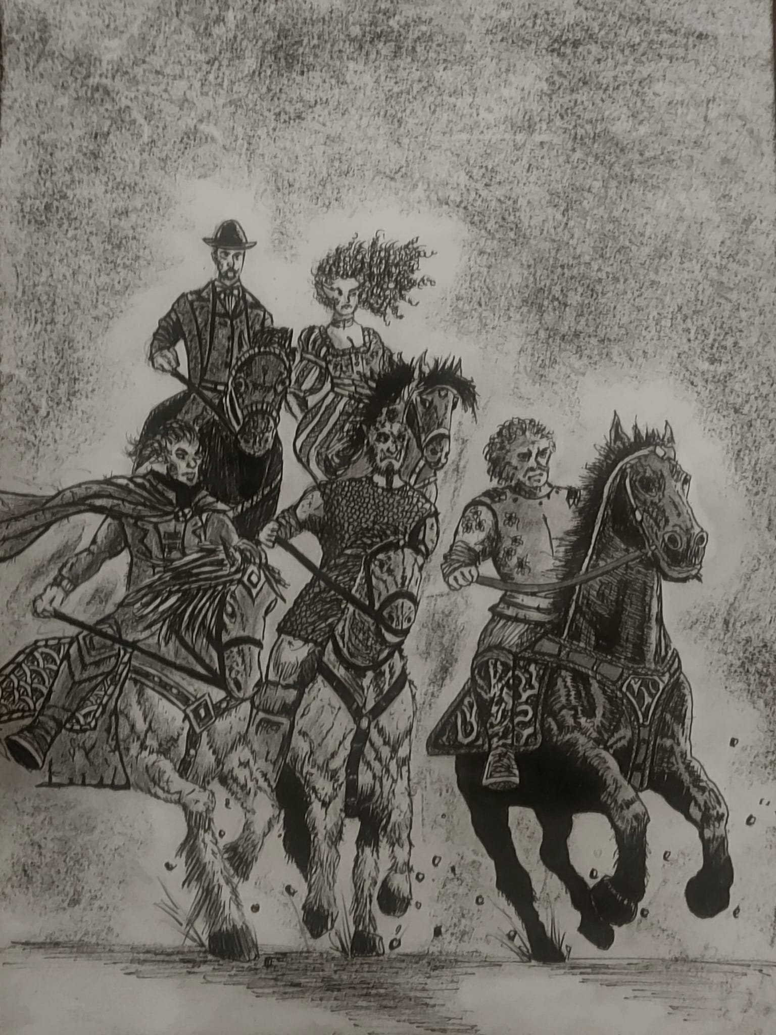 The Flowers charge towards the last bridge standing towards Old Korvosa