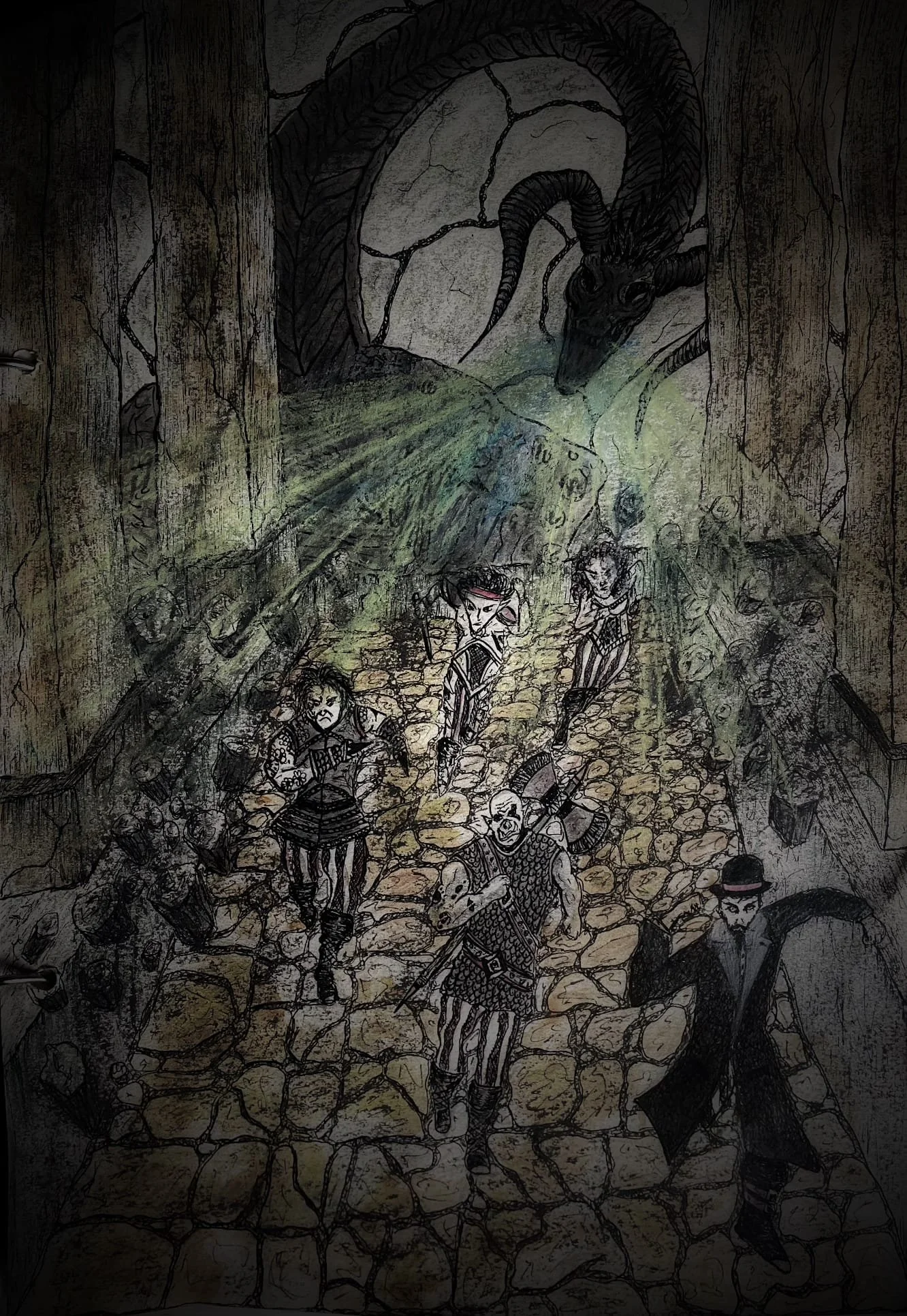 The Black Maw rises and the Flowers run