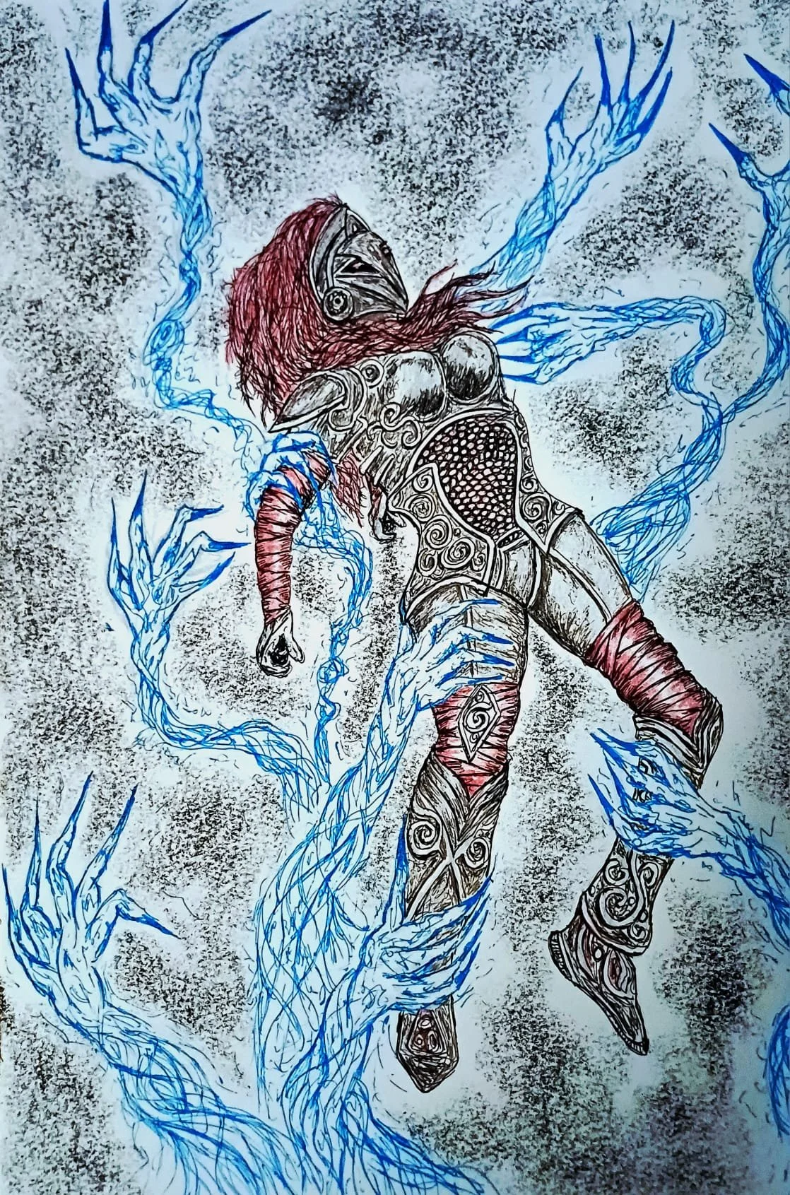 Nightingales spell 'Slow'  wraps it's arms around a Grey Maiden