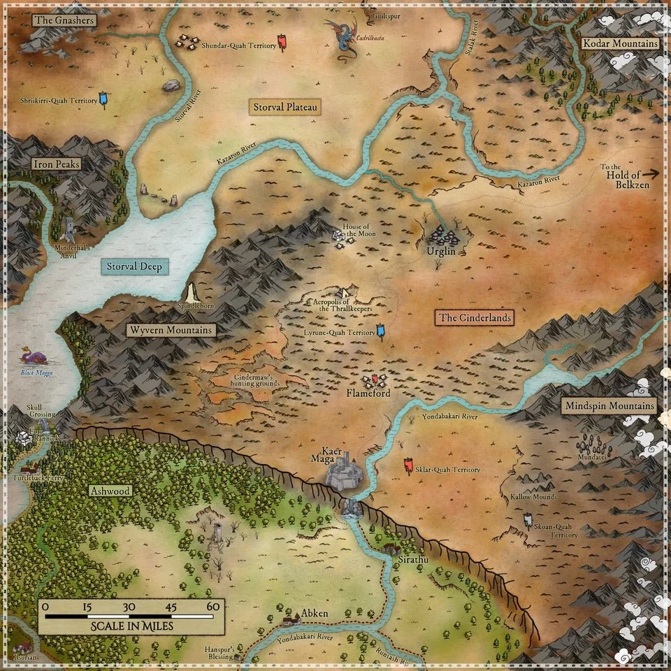 Lands outside Kaer Maga