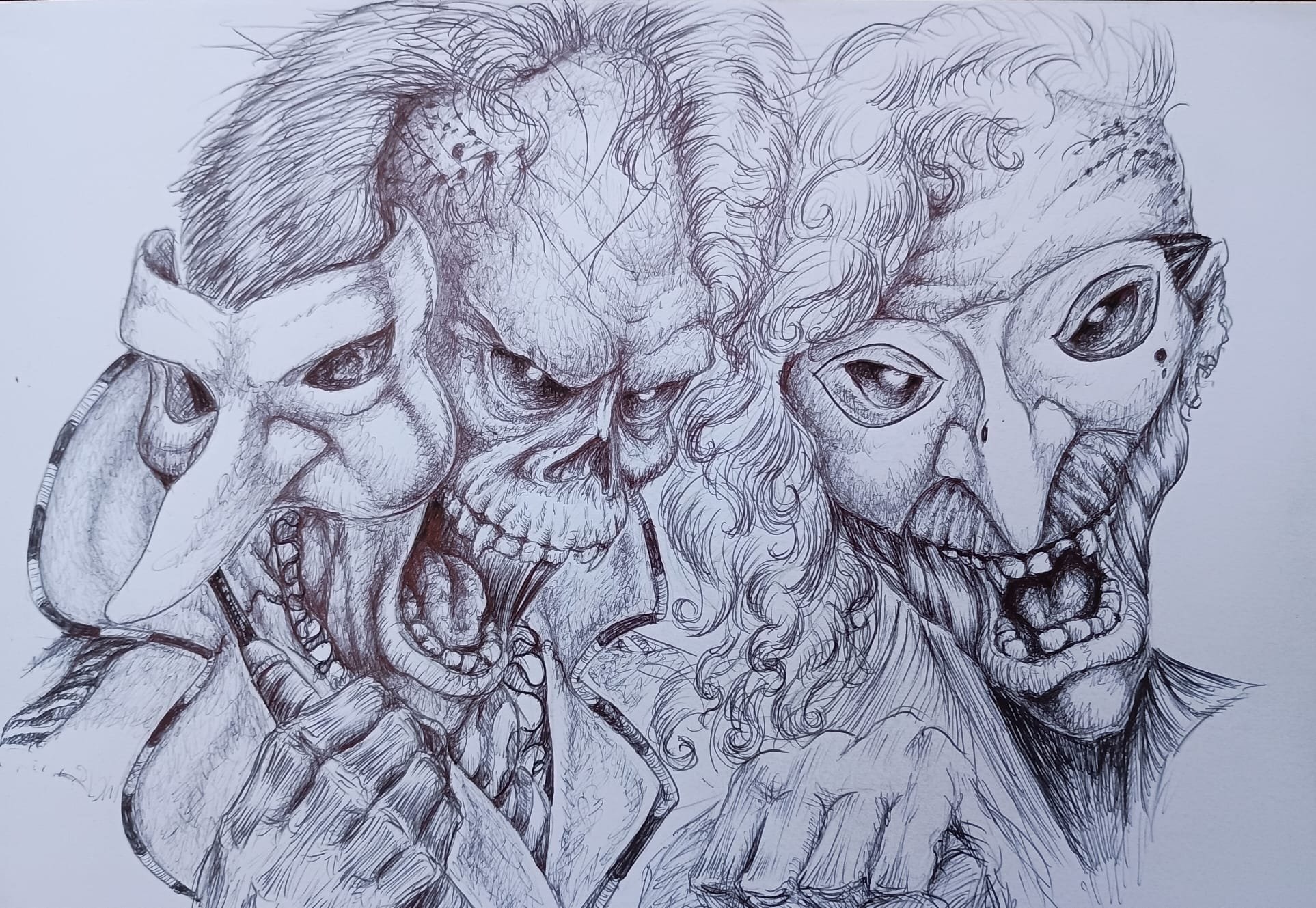'Celebrants of the Dance Macabre.' 