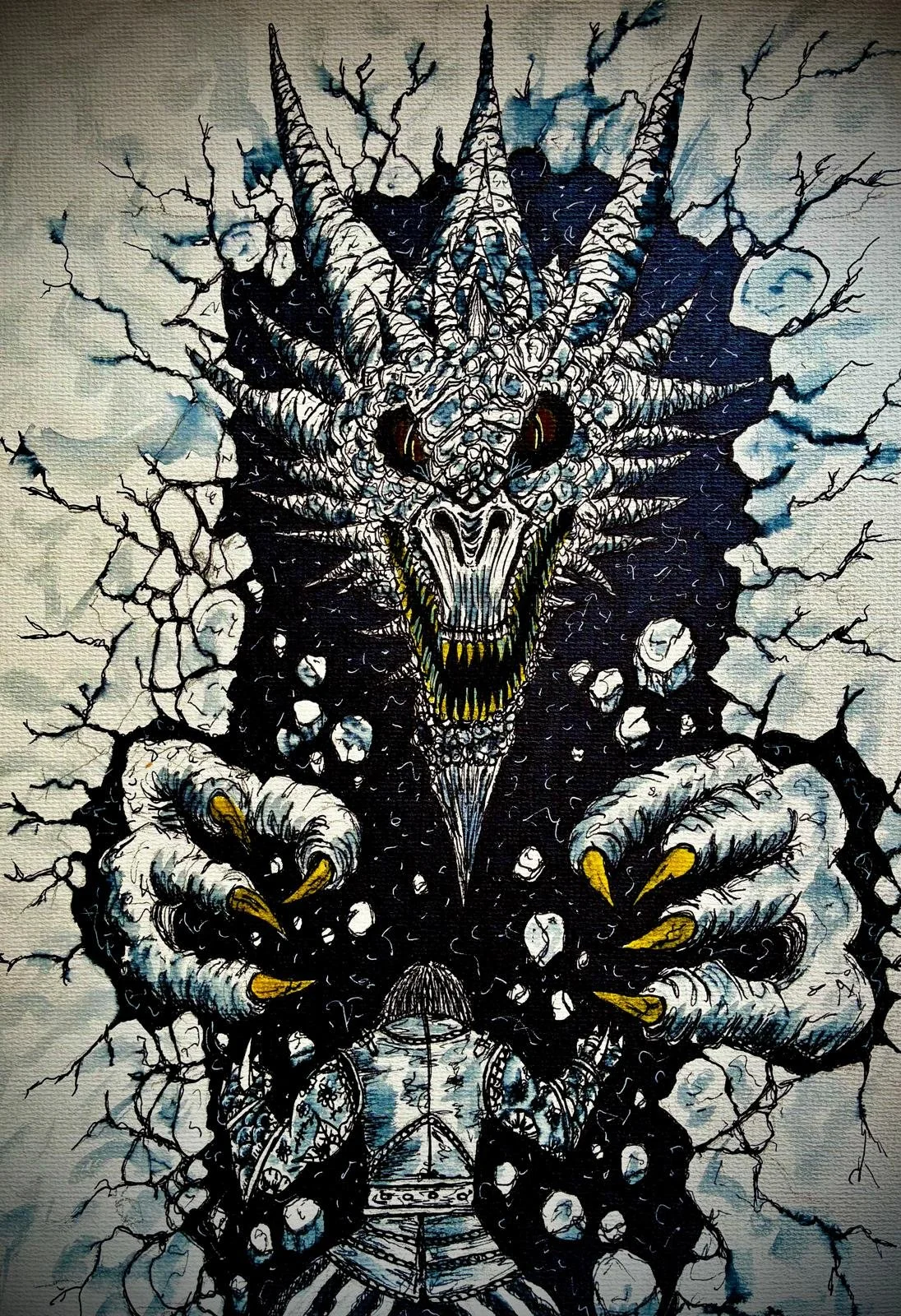 Wyrm through the wall
