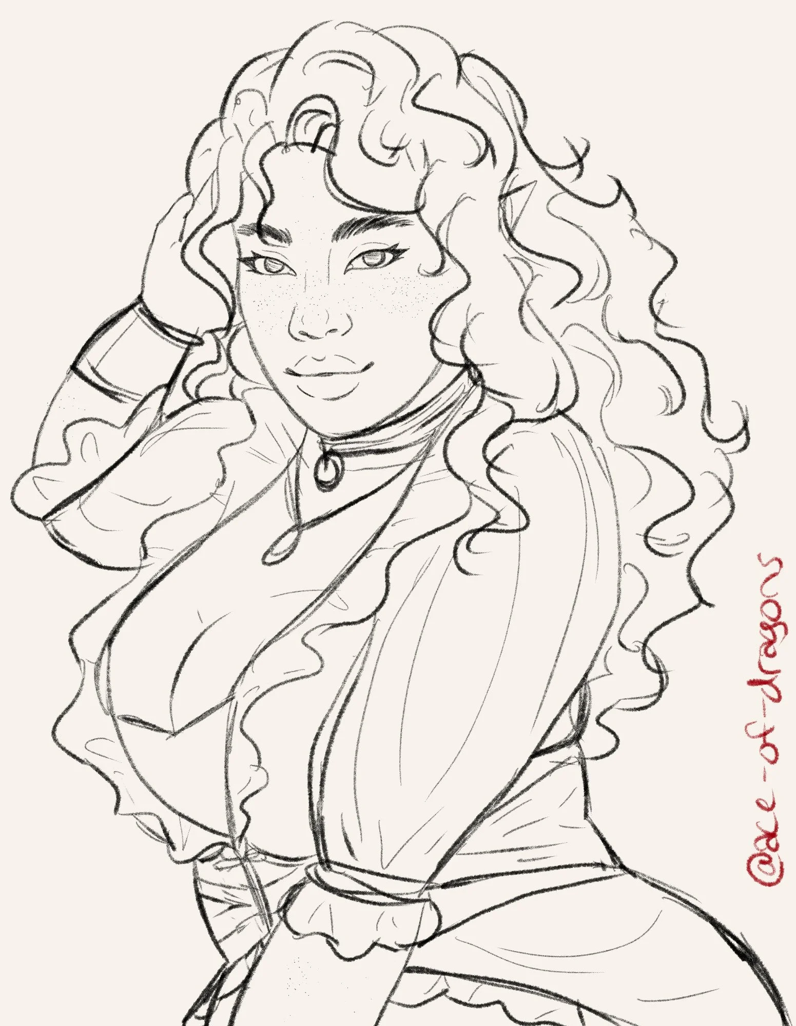 Calli E-K by @ace-of-dragons.bsky.social