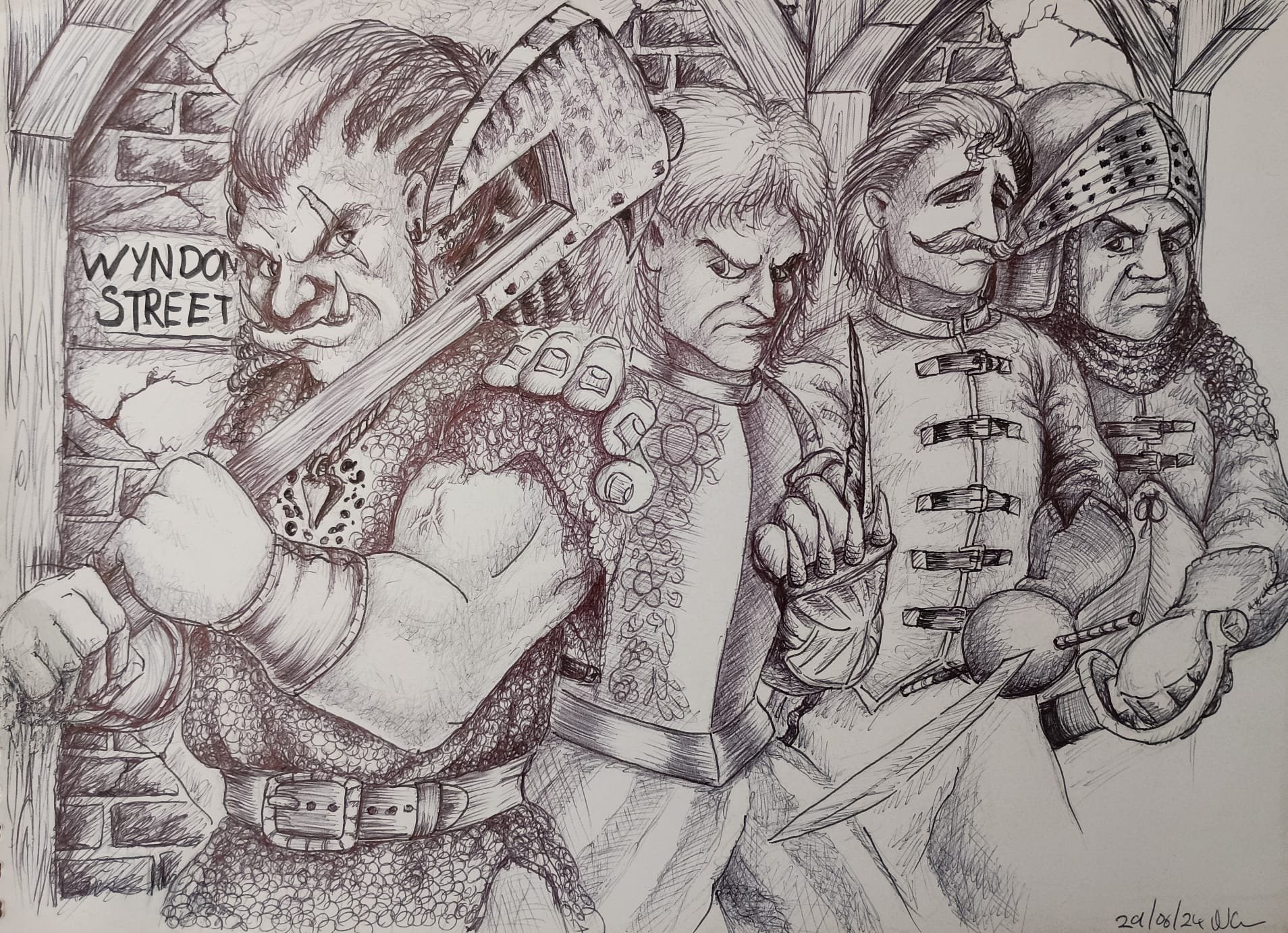  The Warriors of Wyndon Street.